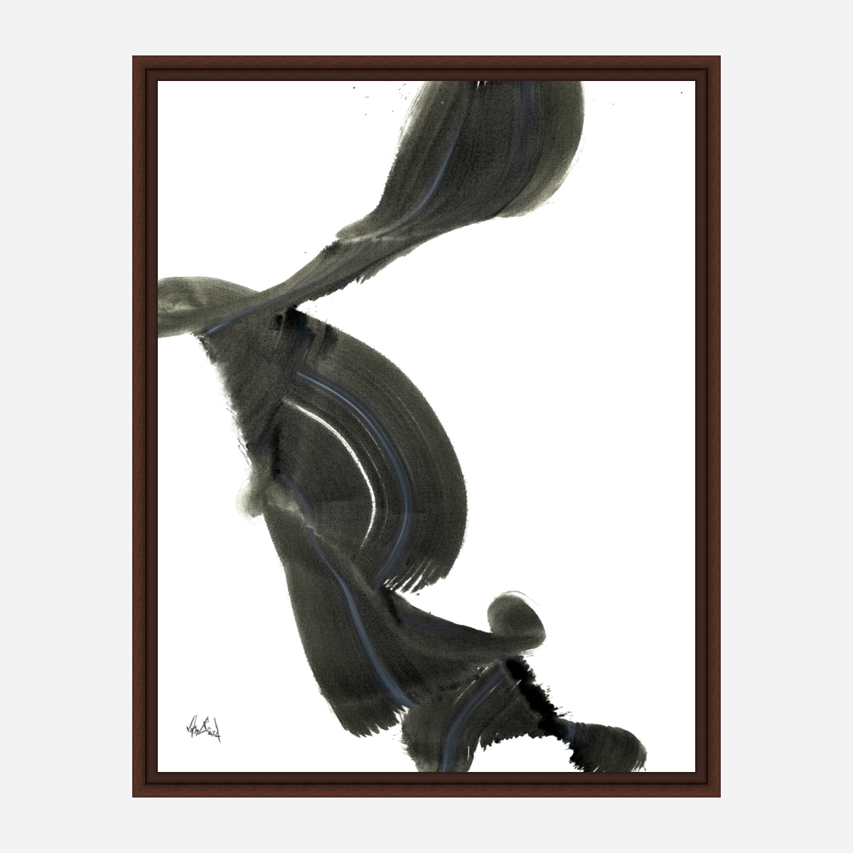 Silhouette II Artist Enhanced Canvas Print by John Beard Collection - product image 5 for Resin Society