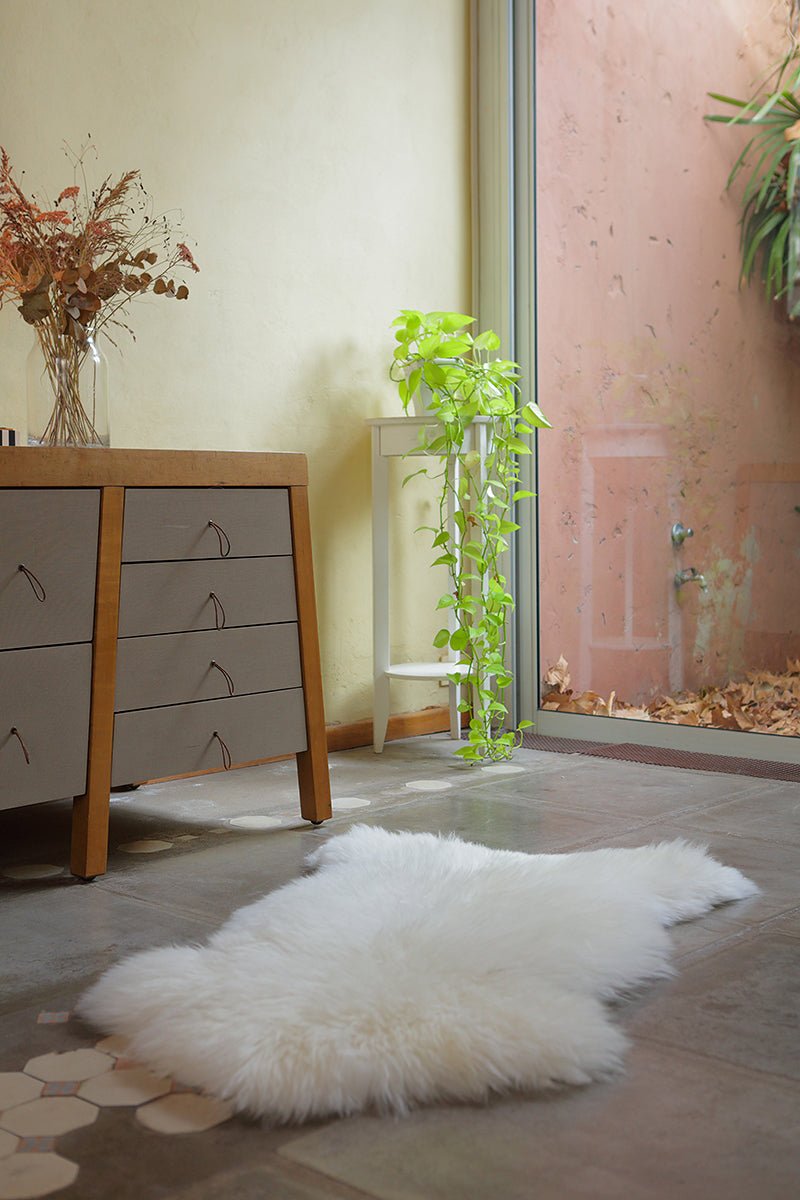 Single Fur Rug by Homelosophy