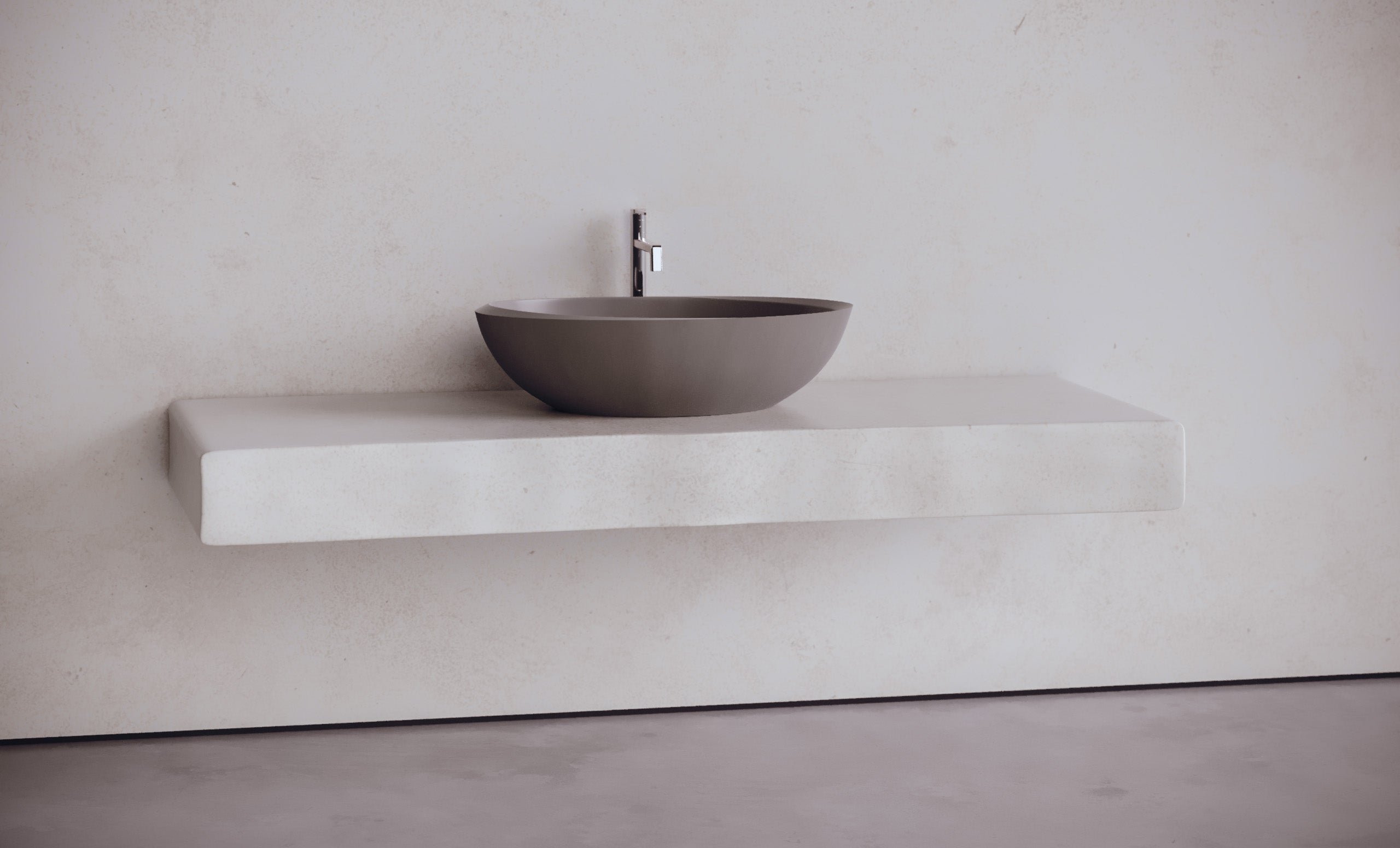 Oval Bathroom Sink by VAST Studio - main product image for Resin Society