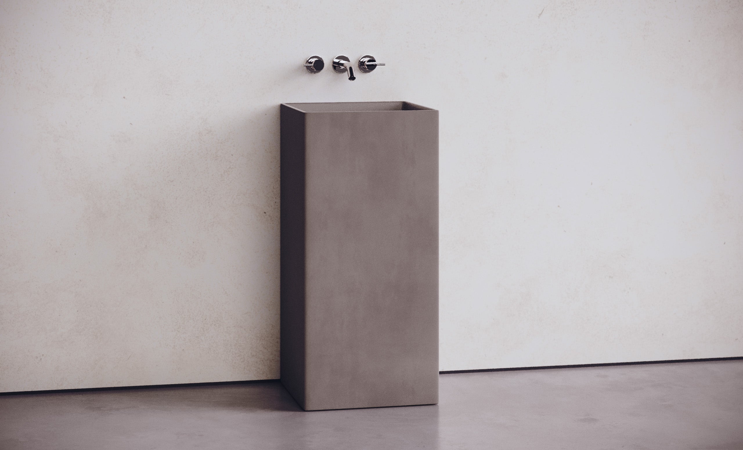 Rectangular Bathroom Sink by VAST Studio - product image 3 for Resin Society