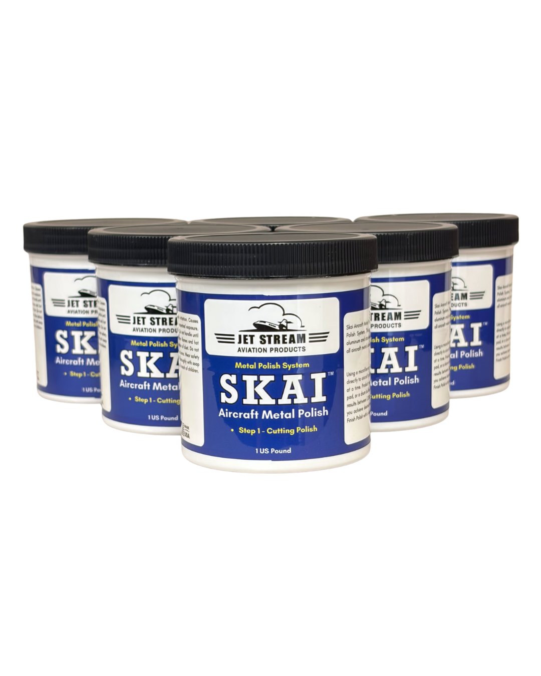 Skai Aircraft Metal Polish - Step 1 Cutting Polish