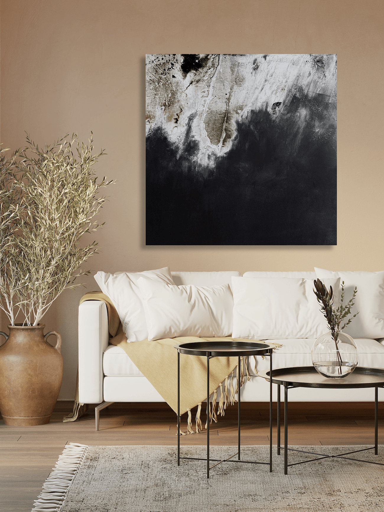 Skyfall Artist Enhanced Canvas Print by John Beard Collection - product image 4 for Resin Society