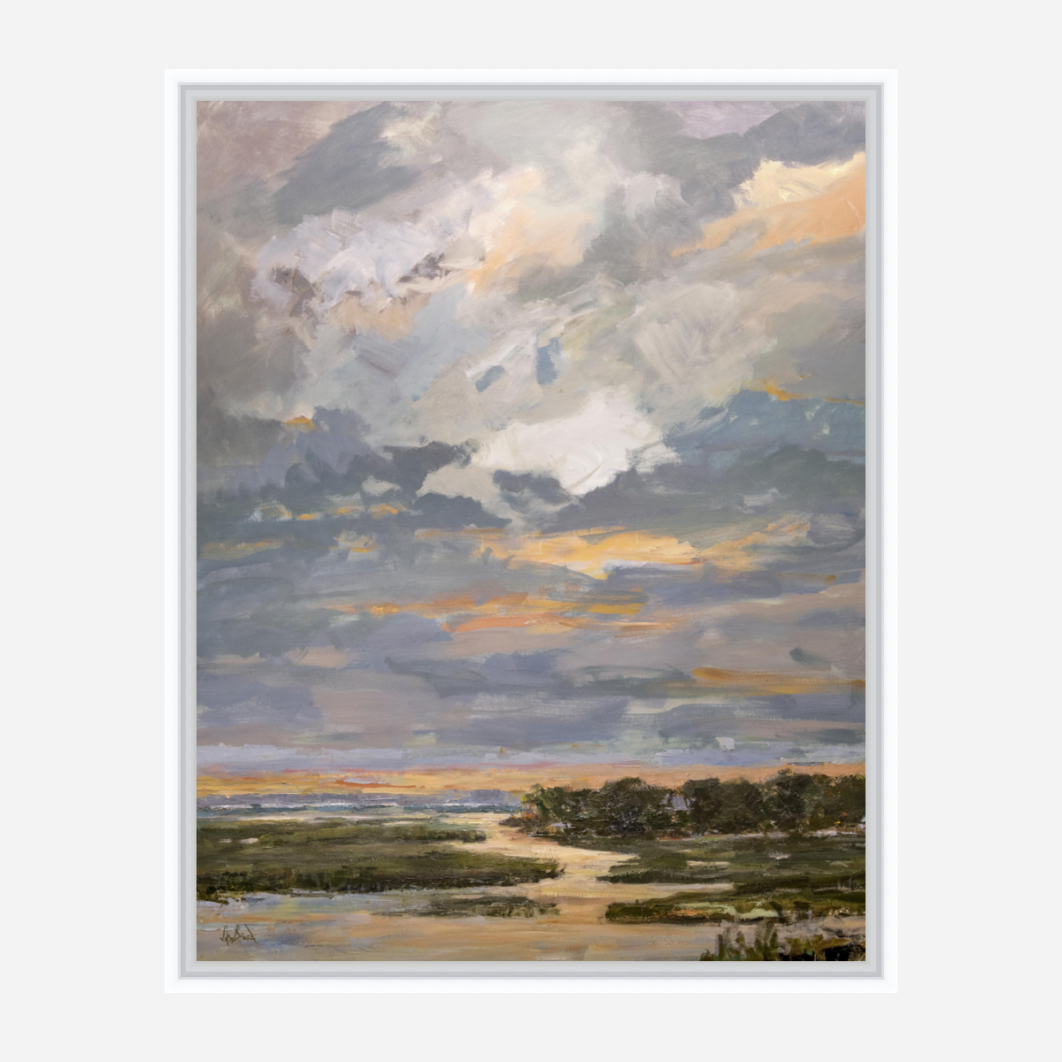 Skyfire Artist Enhanced Canvas Print by John Beard Collection - product image 6 for Resin Society