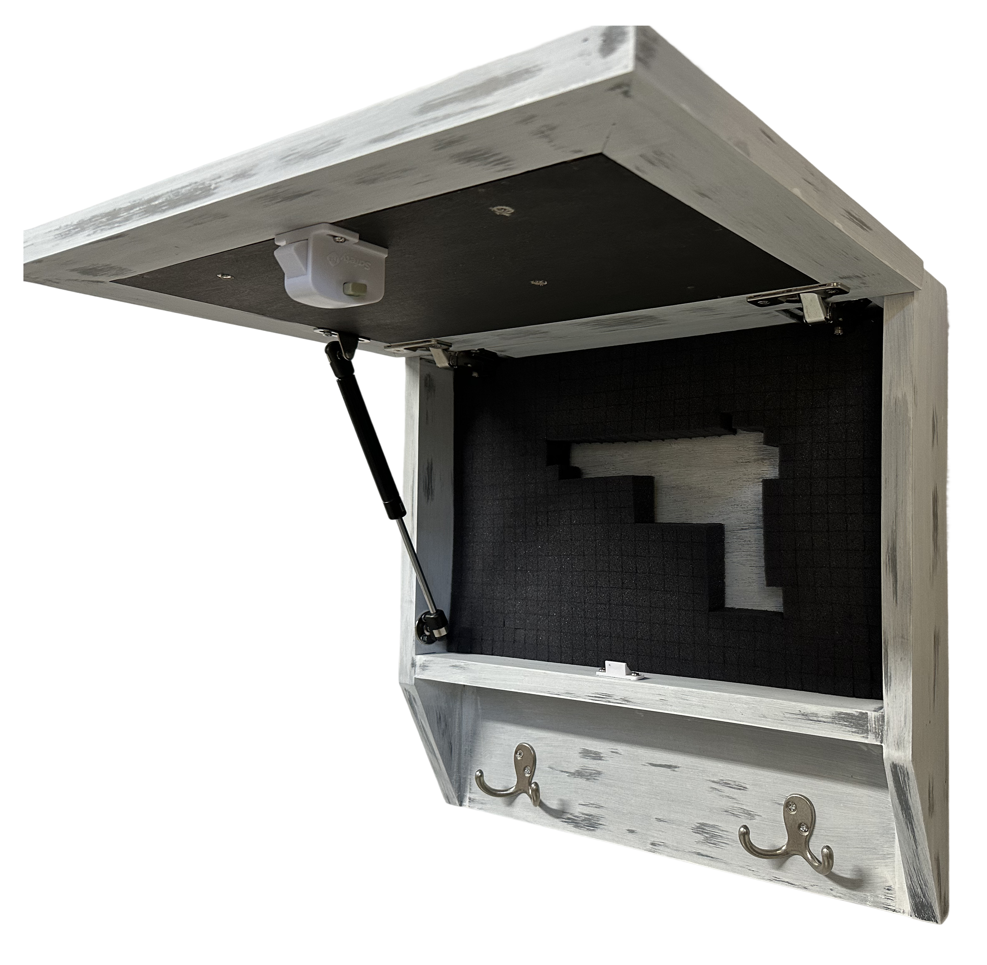 Hidden Gun Safe Coat Rack Snow Mountain Wall Decoration Concealed Shelf by Bellewood Designs - product image 16 for Resin Society