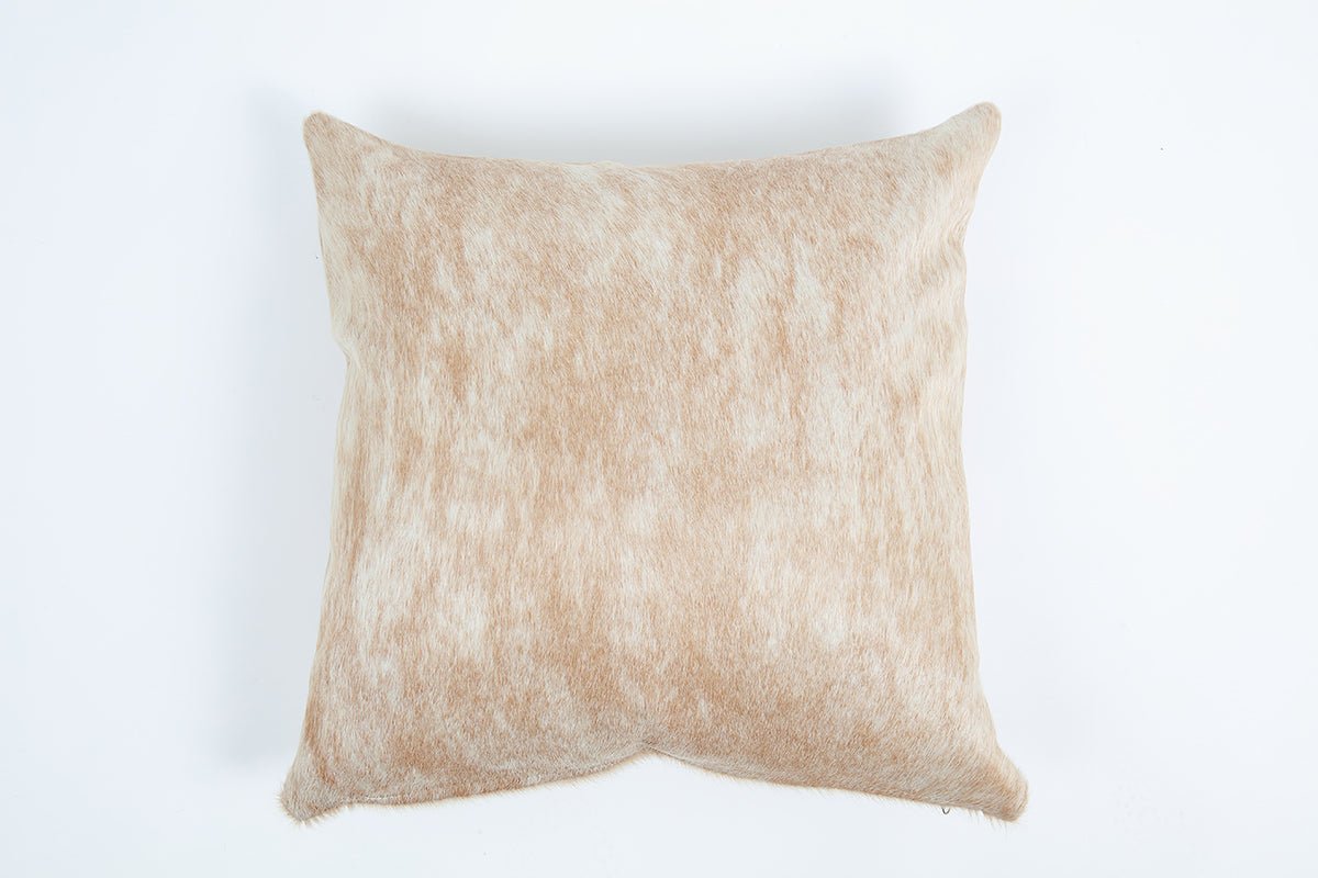 Patagonian Cowhide Pillow by Homelosophy