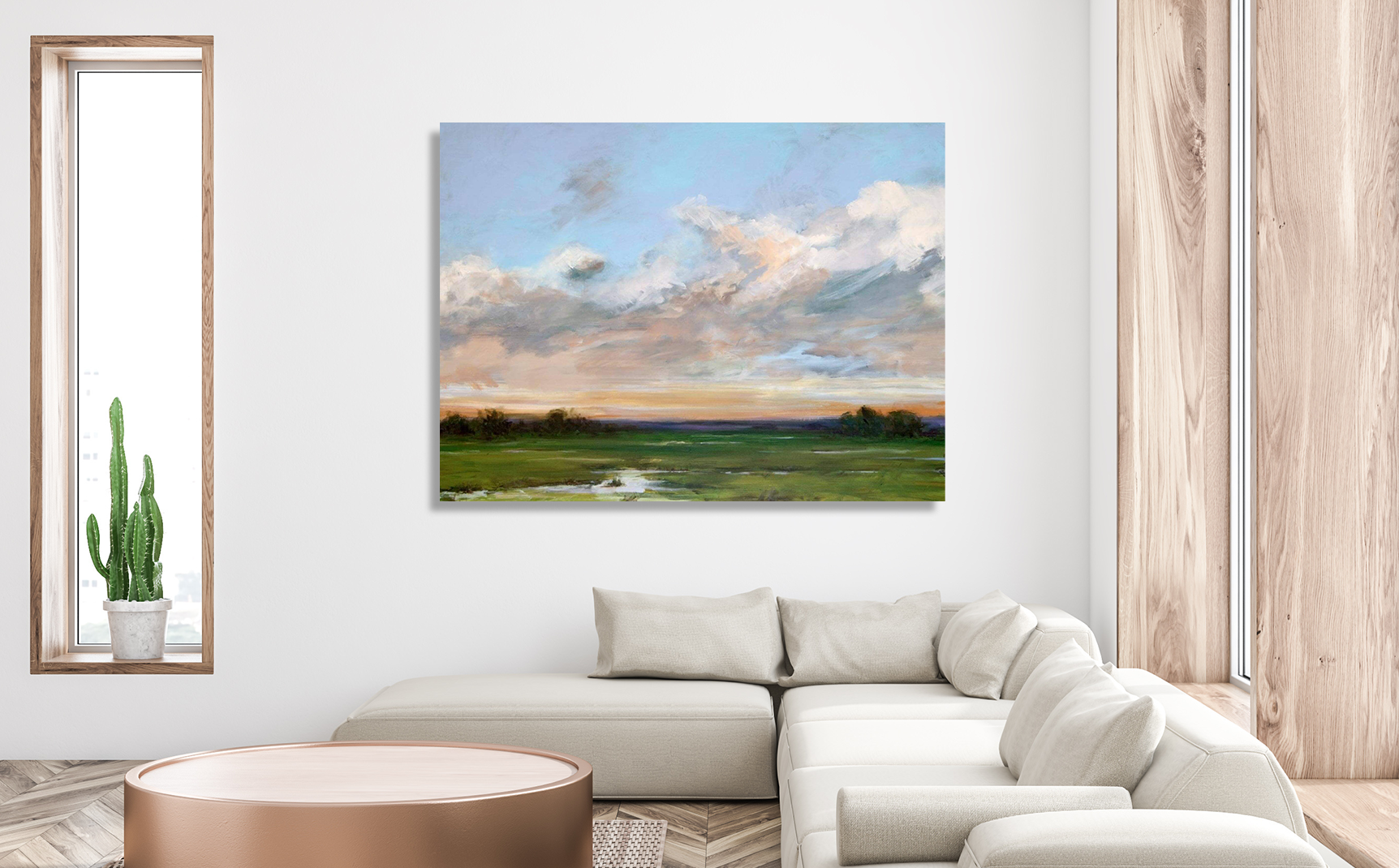 Solace I 36x48 Artist Enhanced Canvas Print