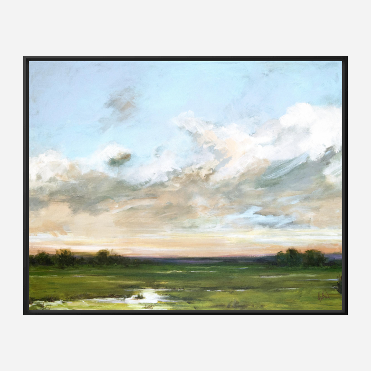 Solace I Artist Enhanced Canvas Print by John Beard Collection - product image 7 for Resin Society