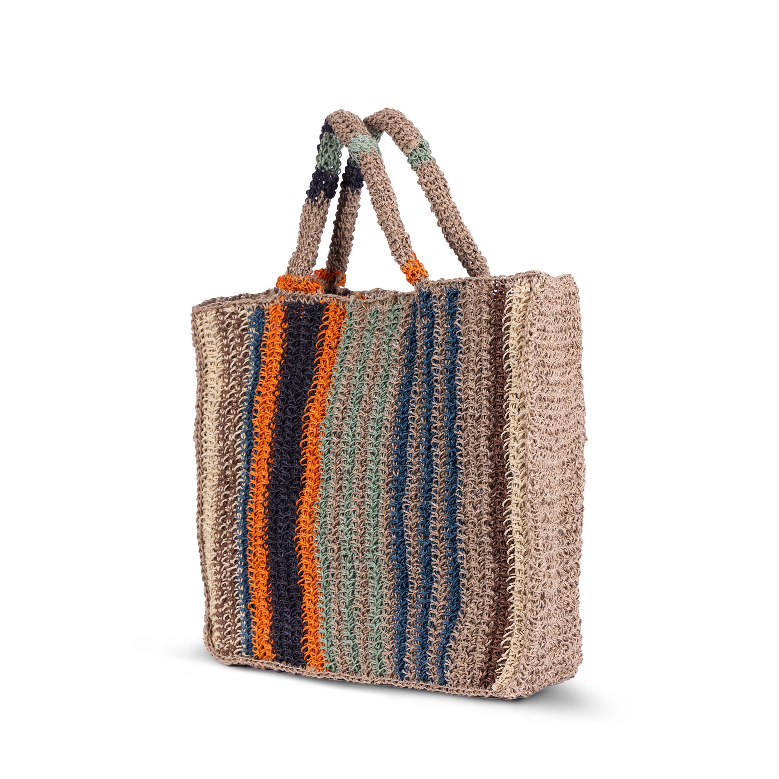 Solana Macrame Jute Tote