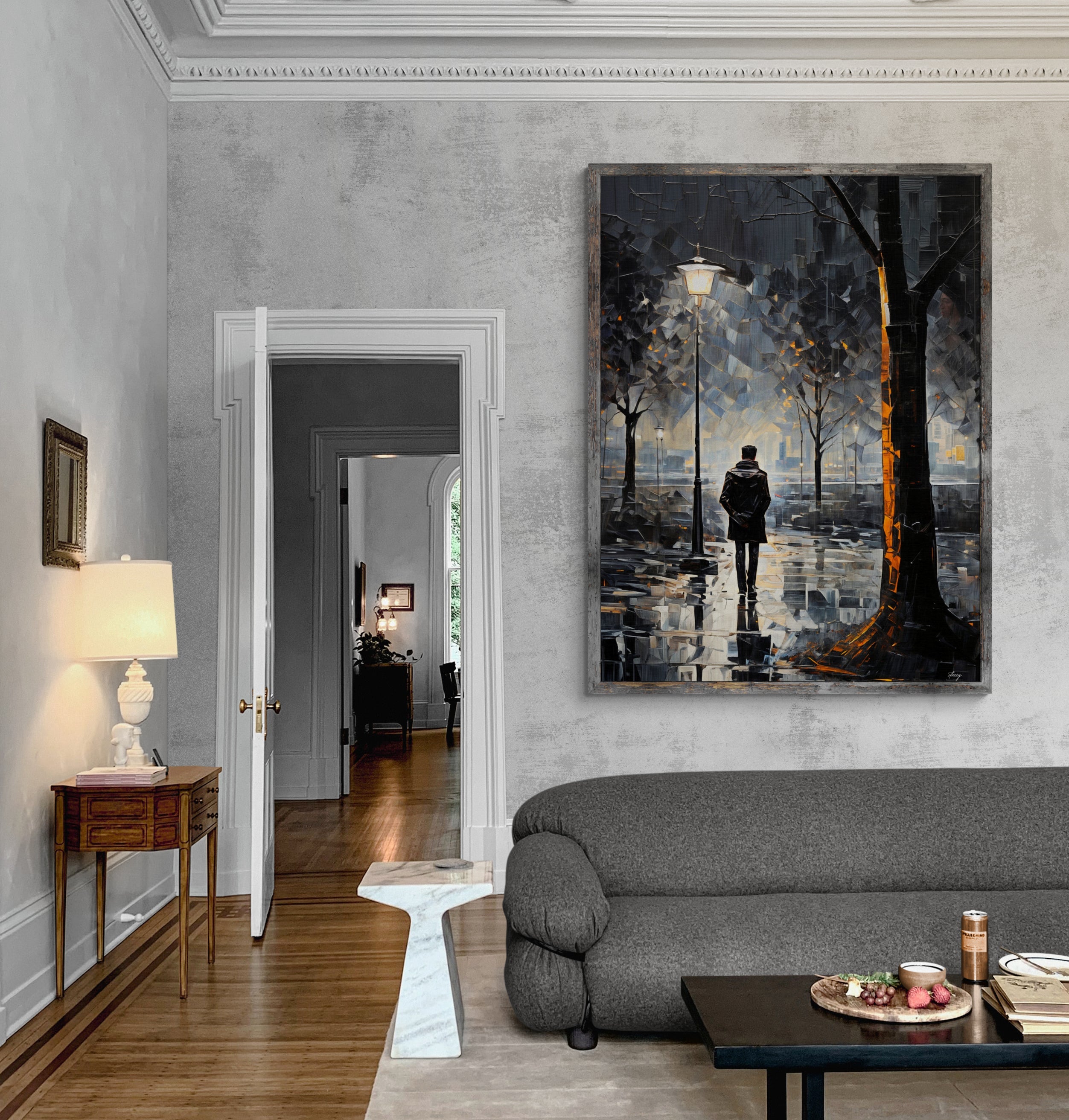 Canvas Print: "Solitary Reflection" by Tailored Canvases - product image 3 for Resin Society