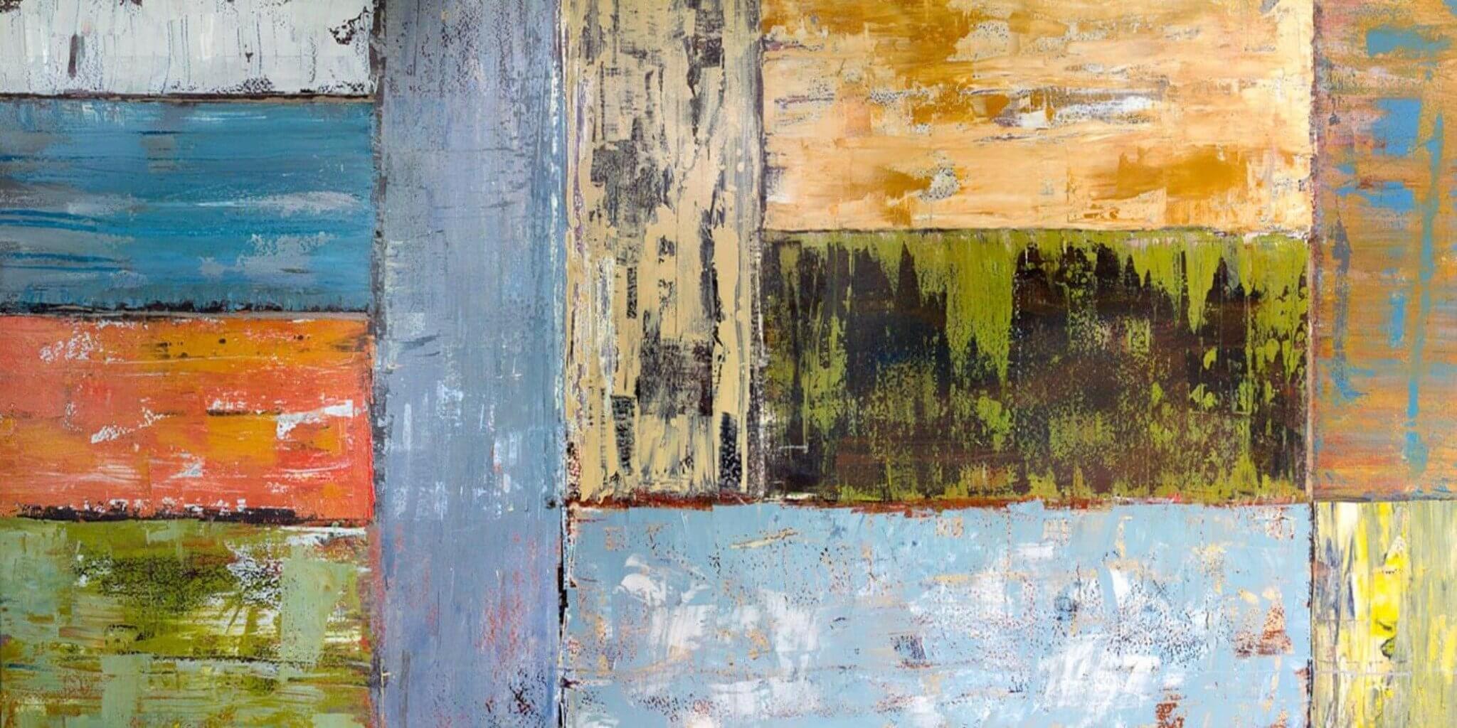 Spaces Artist Enhanced Canvas Print by John Beard Collection - main product image for Resin Society