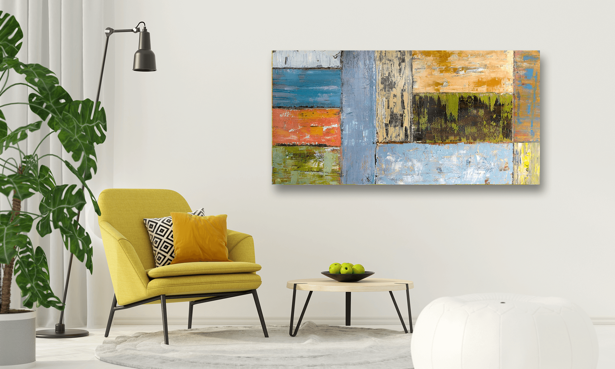 Spaces Artist Enhanced Canvas Print by John Beard Collection - product image 2 for Resin Society