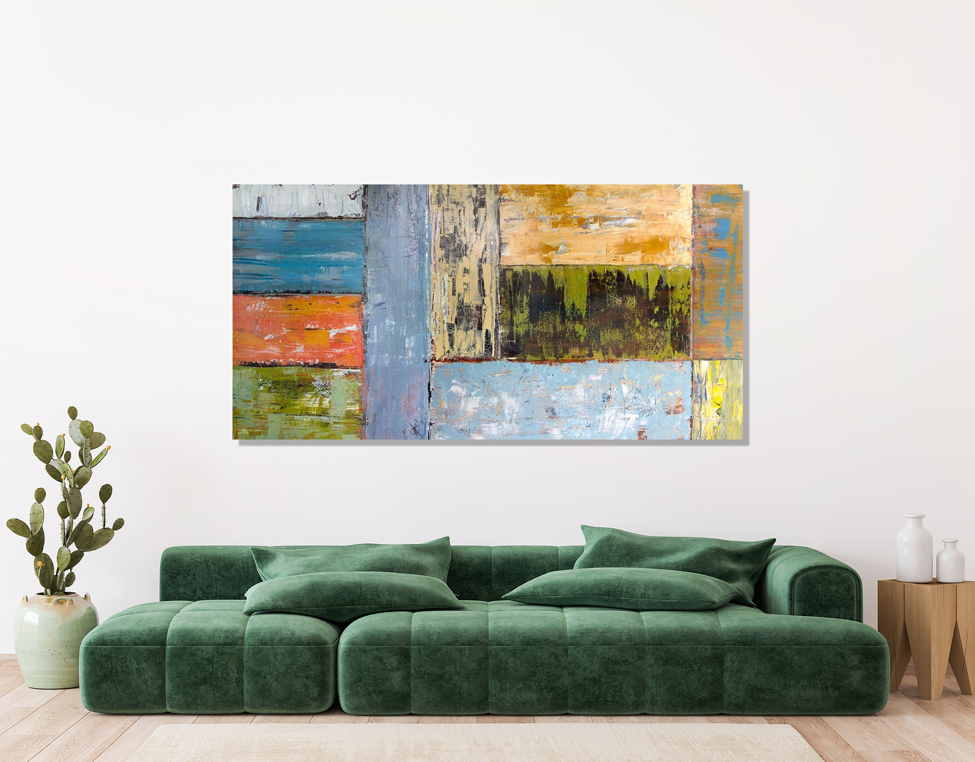 Spaces Artist Enhanced Canvas Print by John Beard Collection - product image 3 for Resin Society