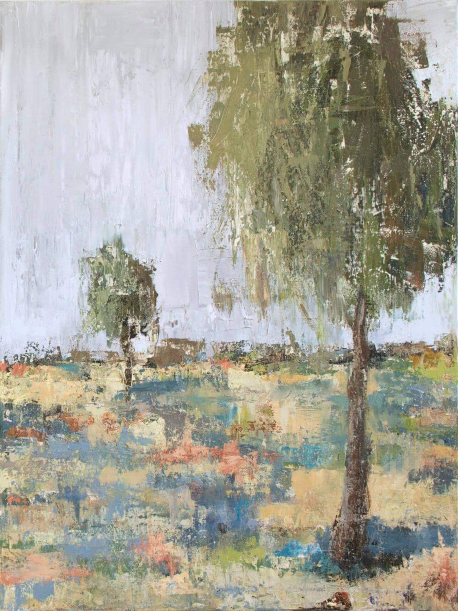 Spring Day II Artist Enhanced Canvas Print by John Beard Collection - main product image for Resin Society