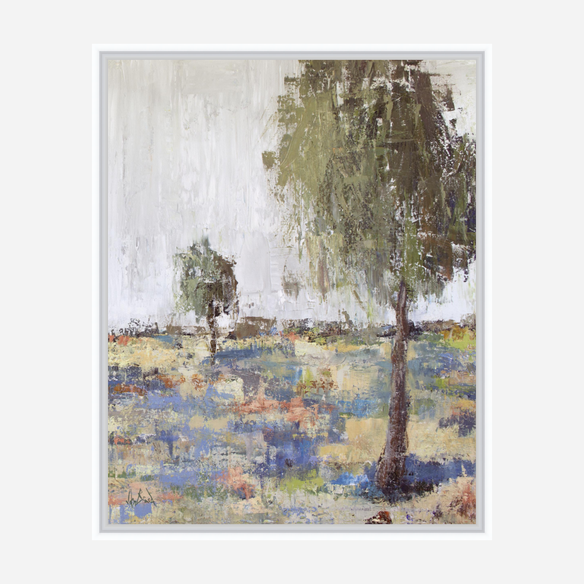 Spring Day II Artist Enhanced Canvas Print by John Beard Collection - product image 6 for Resin Society