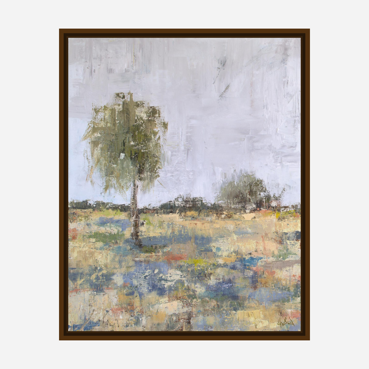 Spring Day I Artist Enhanced Canvas Print by John Beard Collection - product image 5 for Resin Society