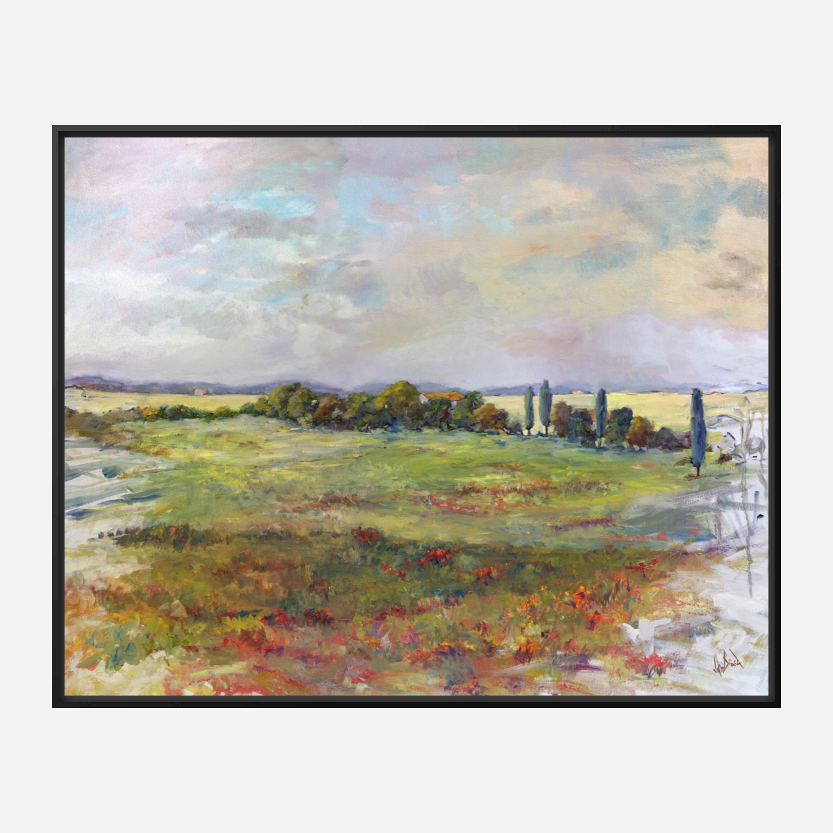 Stans Landscape Artist Enhanced Canvas Print by John Beard Collection - product image 7 for Resin Society