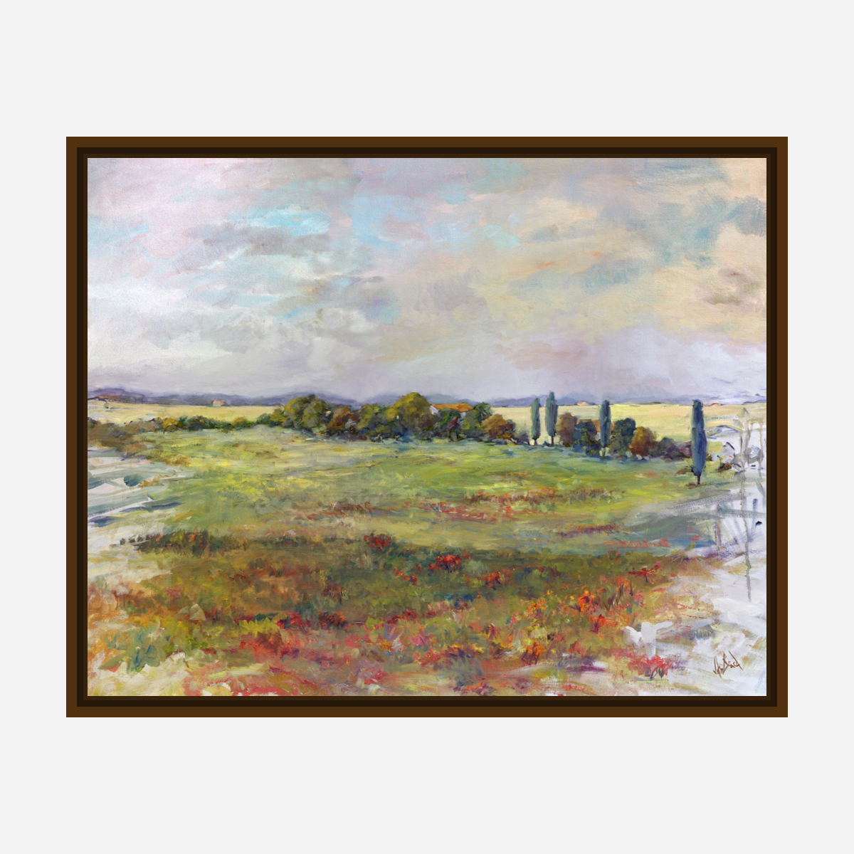 Stans Landscape Artist Enhanced Canvas Print by John Beard Collection - product image 5 for Resin Society