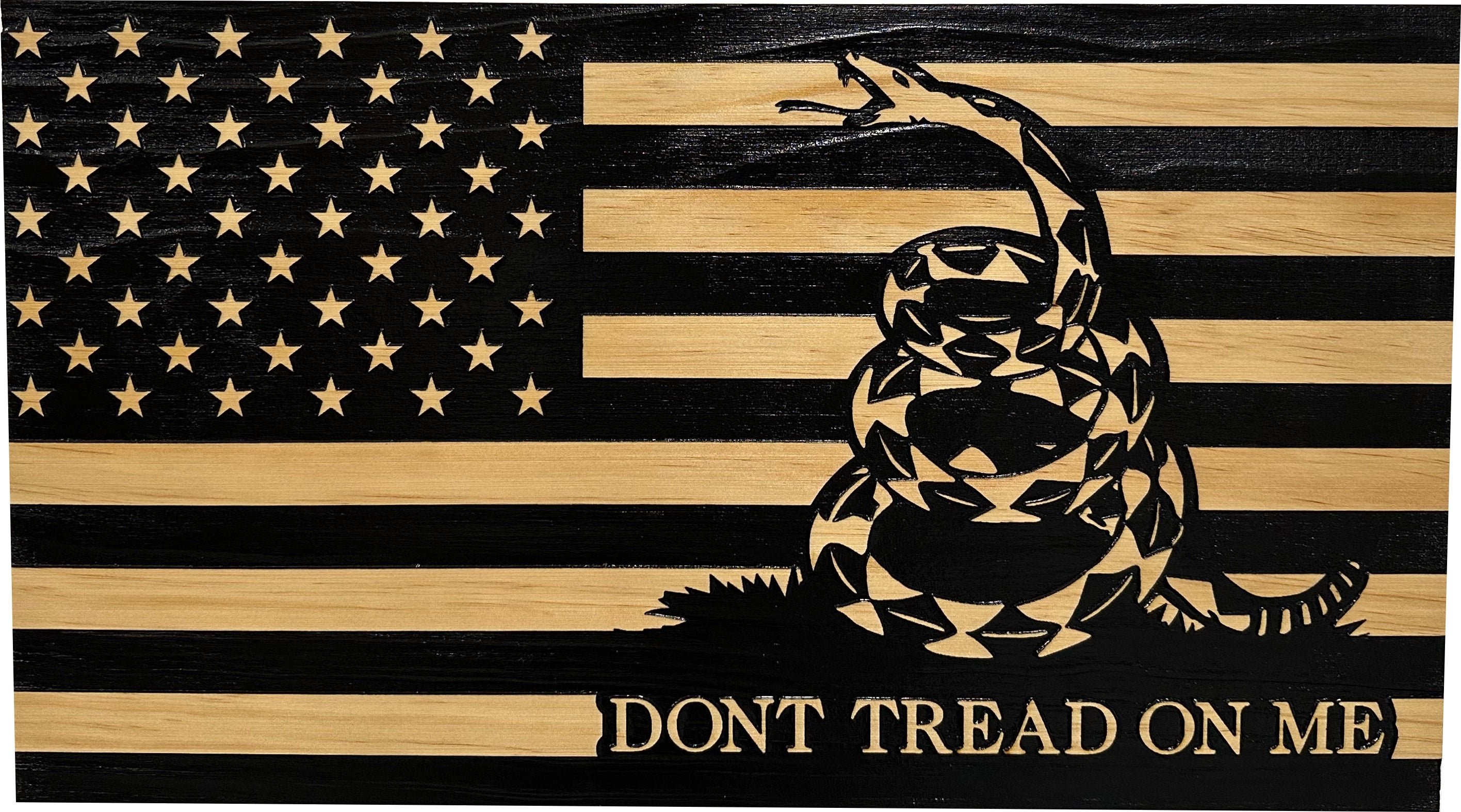 Dont Tread on Me Concealment Shelf by Bellewood Designs - product image 9 for Resin Society