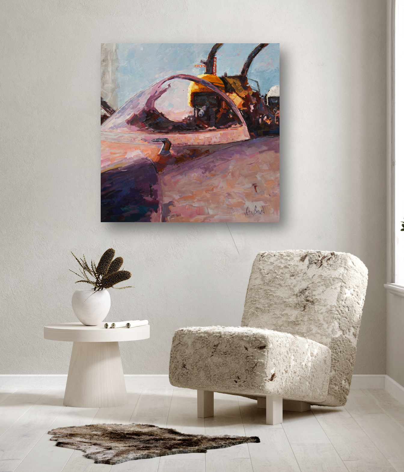 Stryker Artist Canvas Enhanced Print by John Beard Collection - product image 2 for Resin Society