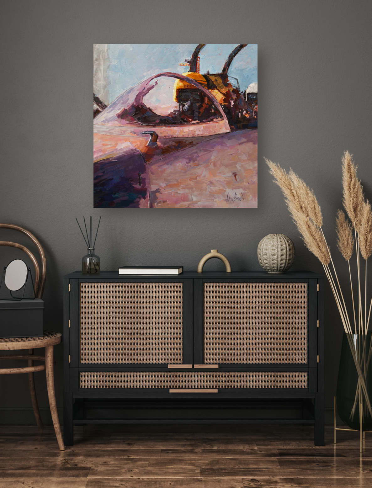 Stryker Artist Canvas Enhanced Print by John Beard Collection - product image 4 for Resin Society