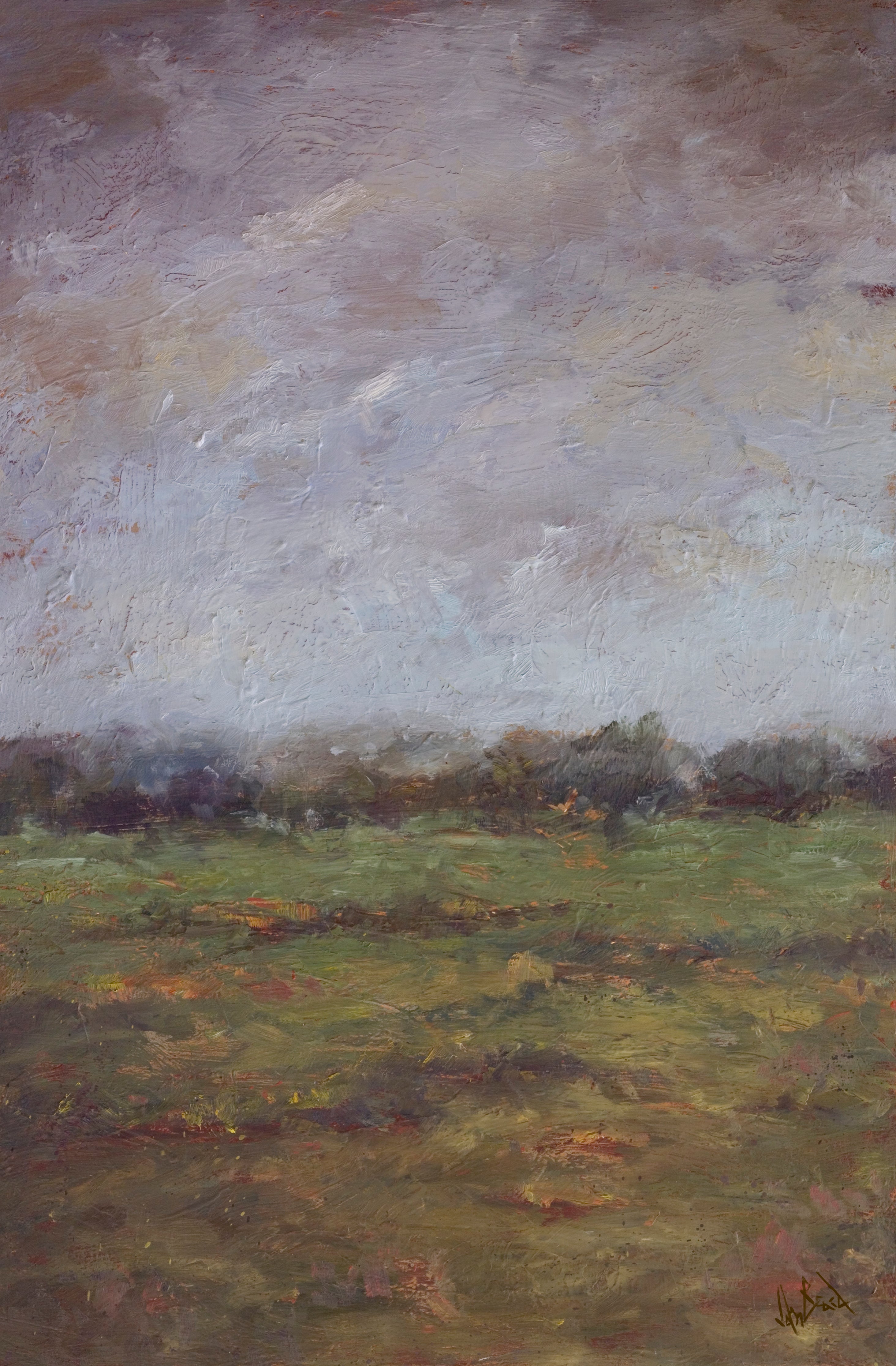 Summer Day Artist Enhanced Canvas Print by John Beard Collection - main product image for Resin Society