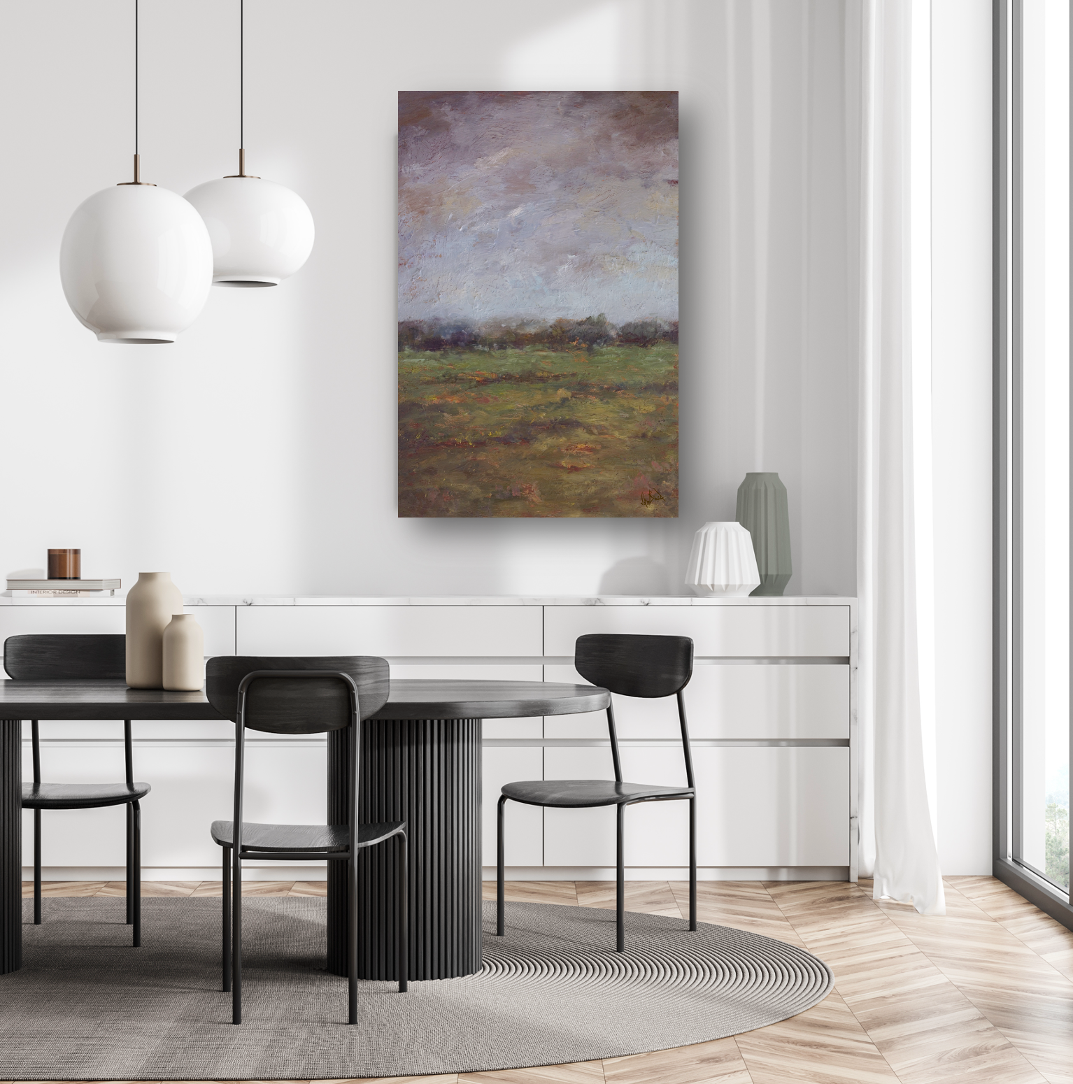 Summer Day Artist Enhanced Canvas Print by John Beard Collection - product image 3 for Resin Society