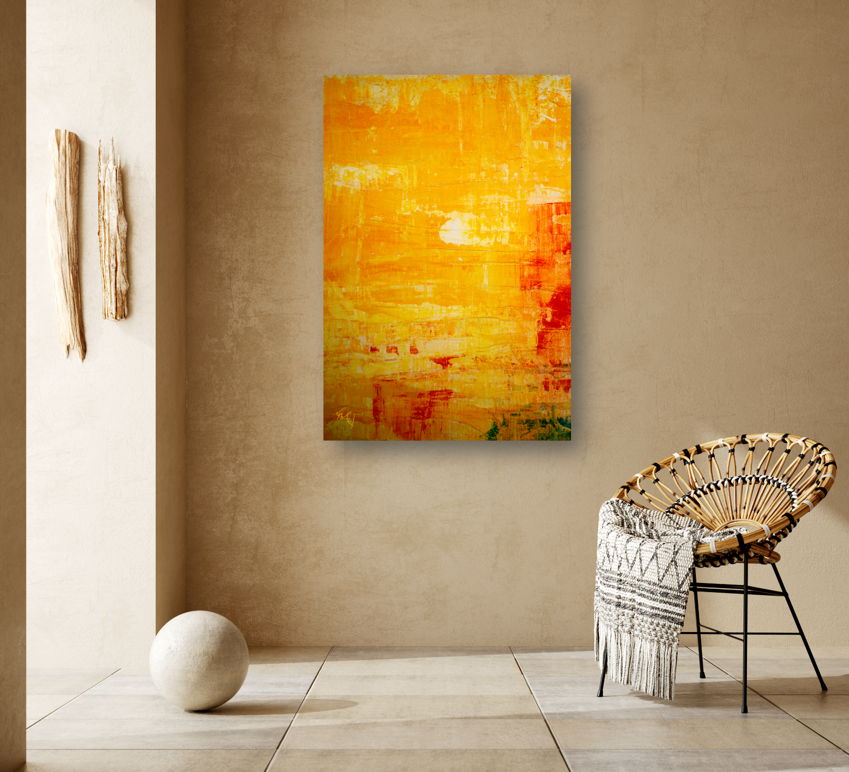 Sunblaze Artist Enhanced Canvas Print by John Beard Collection - product image 4 for Resin Society
