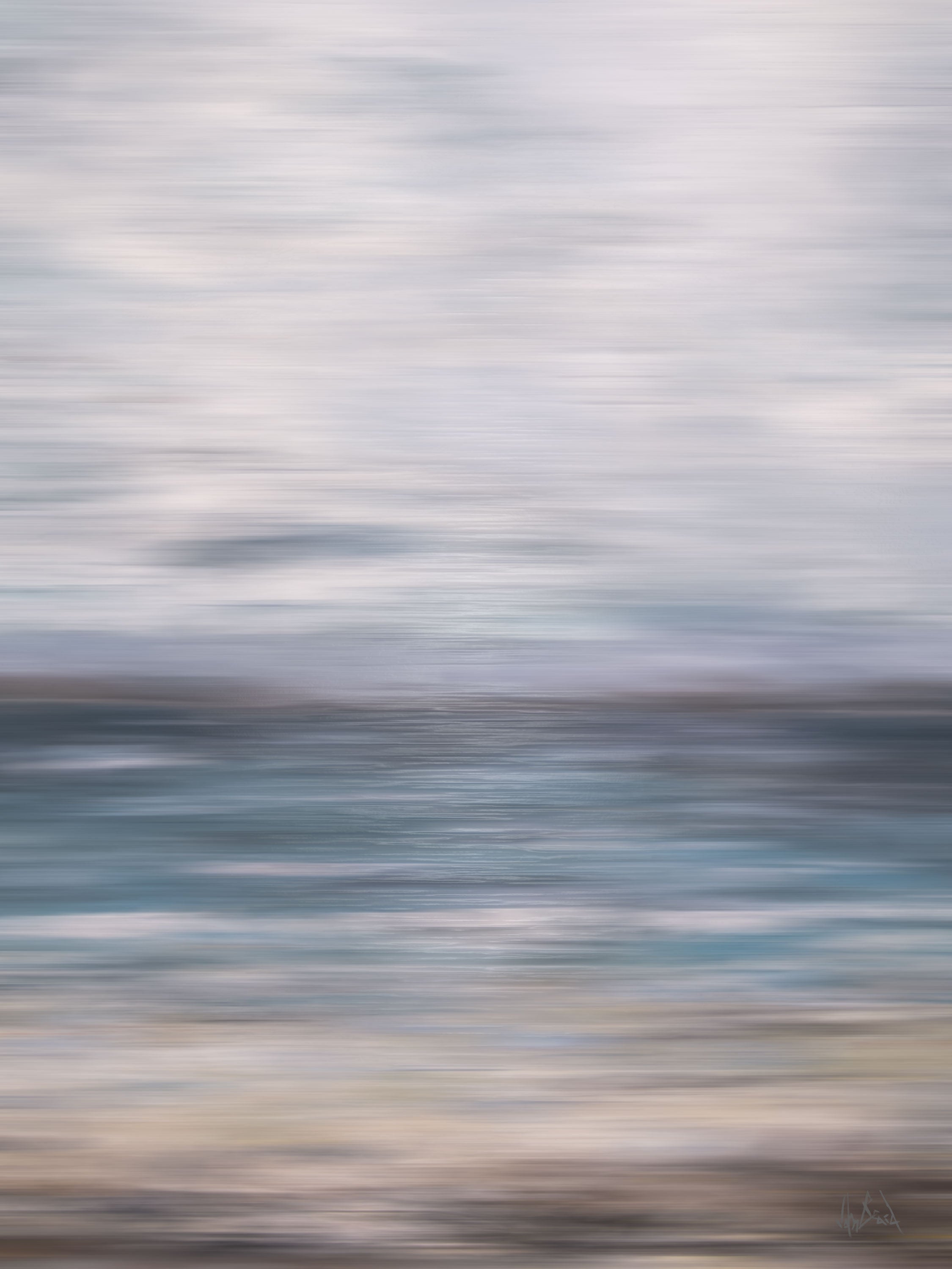 Sunlit Sands Artist Enhanced Canvas Print by John Beard Collection - main product image for Resin Society