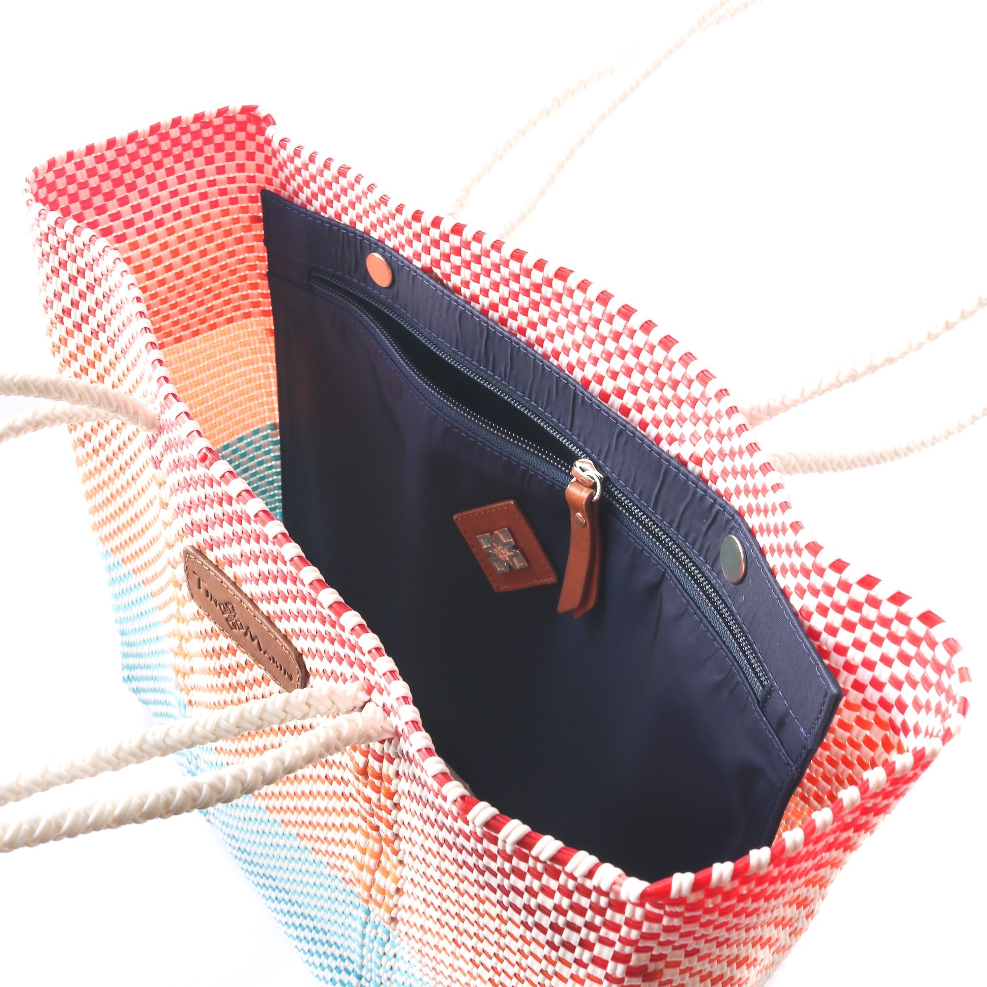 Sunrise Woven Tote by Tin Marin Brand - product image 4 for Resin Society