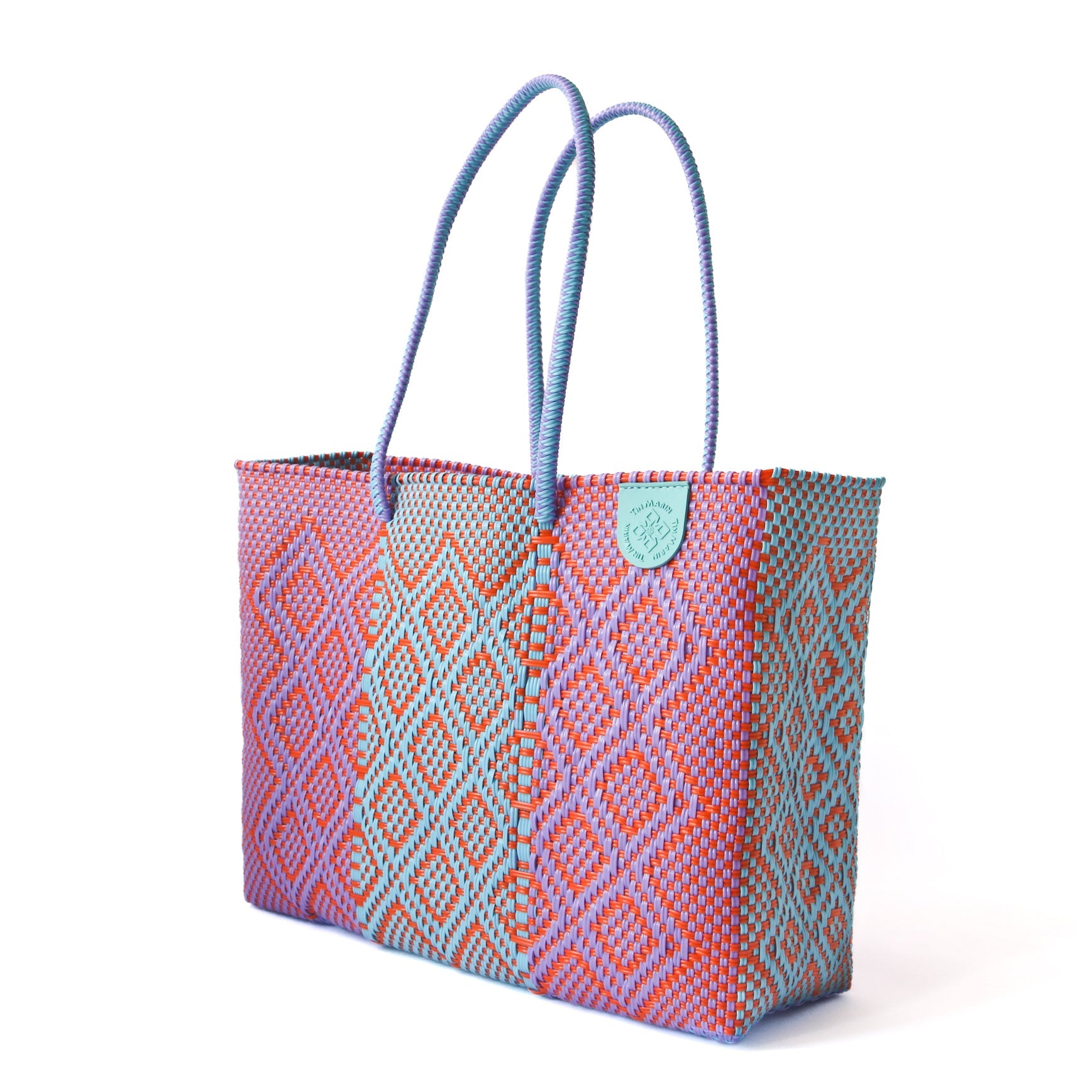 Sunset Woven Super Tote by Tin Marin Brand - product image 5 for Resin Society