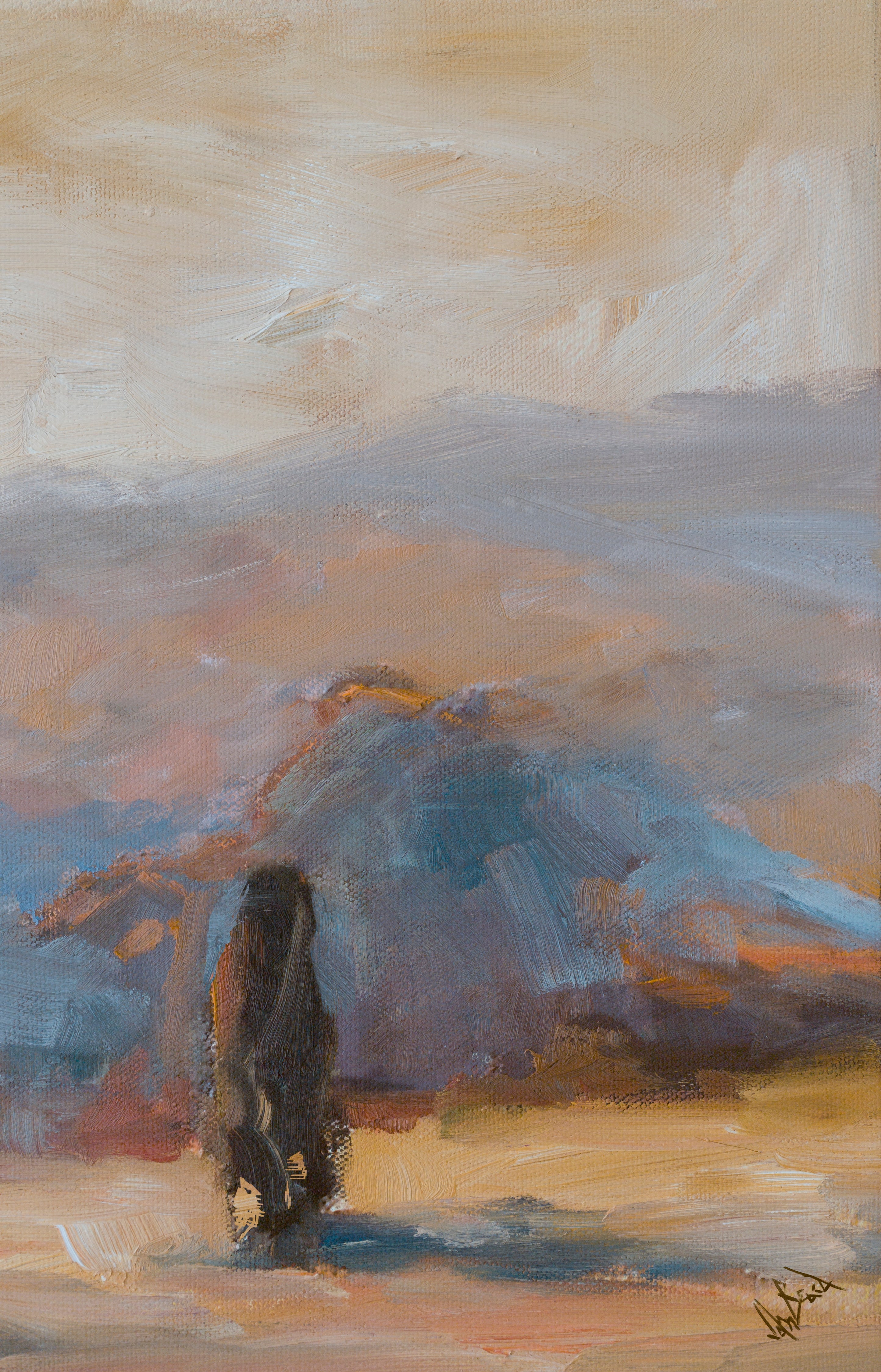 Sunset on the Mountain by John Beard Collection - main product image for Resin Society
