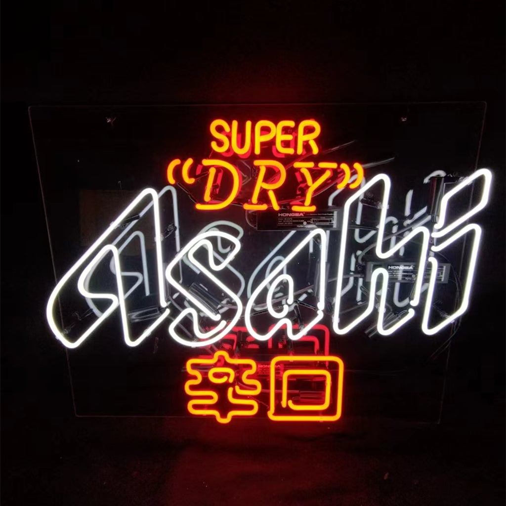 Super Dry Asahi 辛口 Beer Real Neon Sign by Neon Signs Land - product image 2 for Resin Society