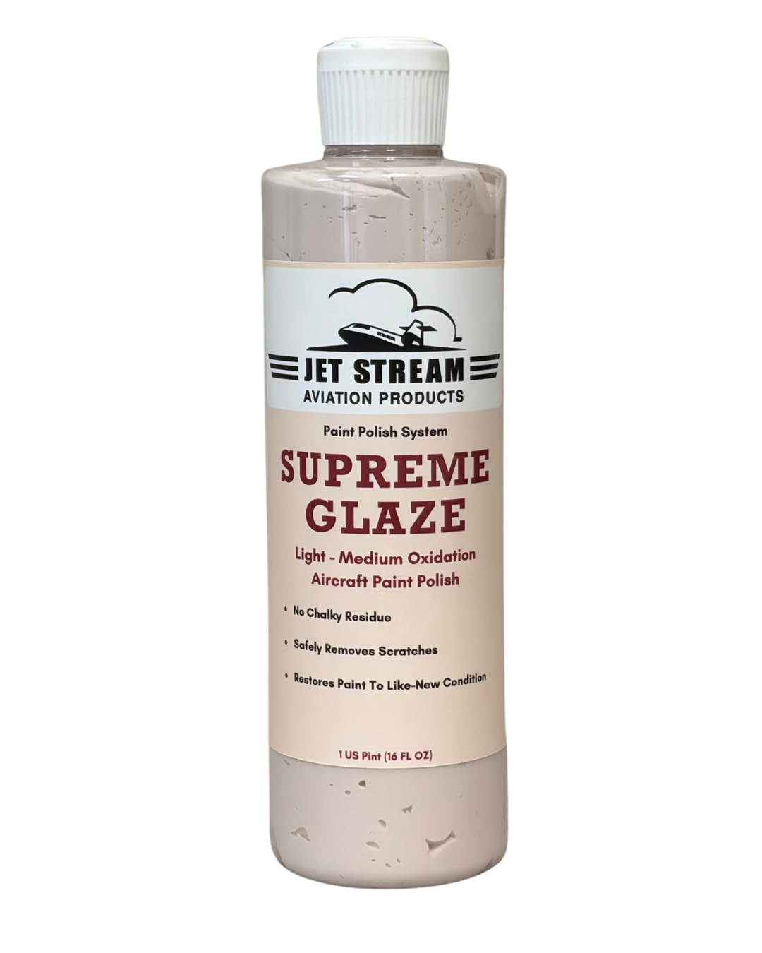 Containers and packaging of Supreme Glaze Light to Medium Oxidation Aircraft Paint Polish
