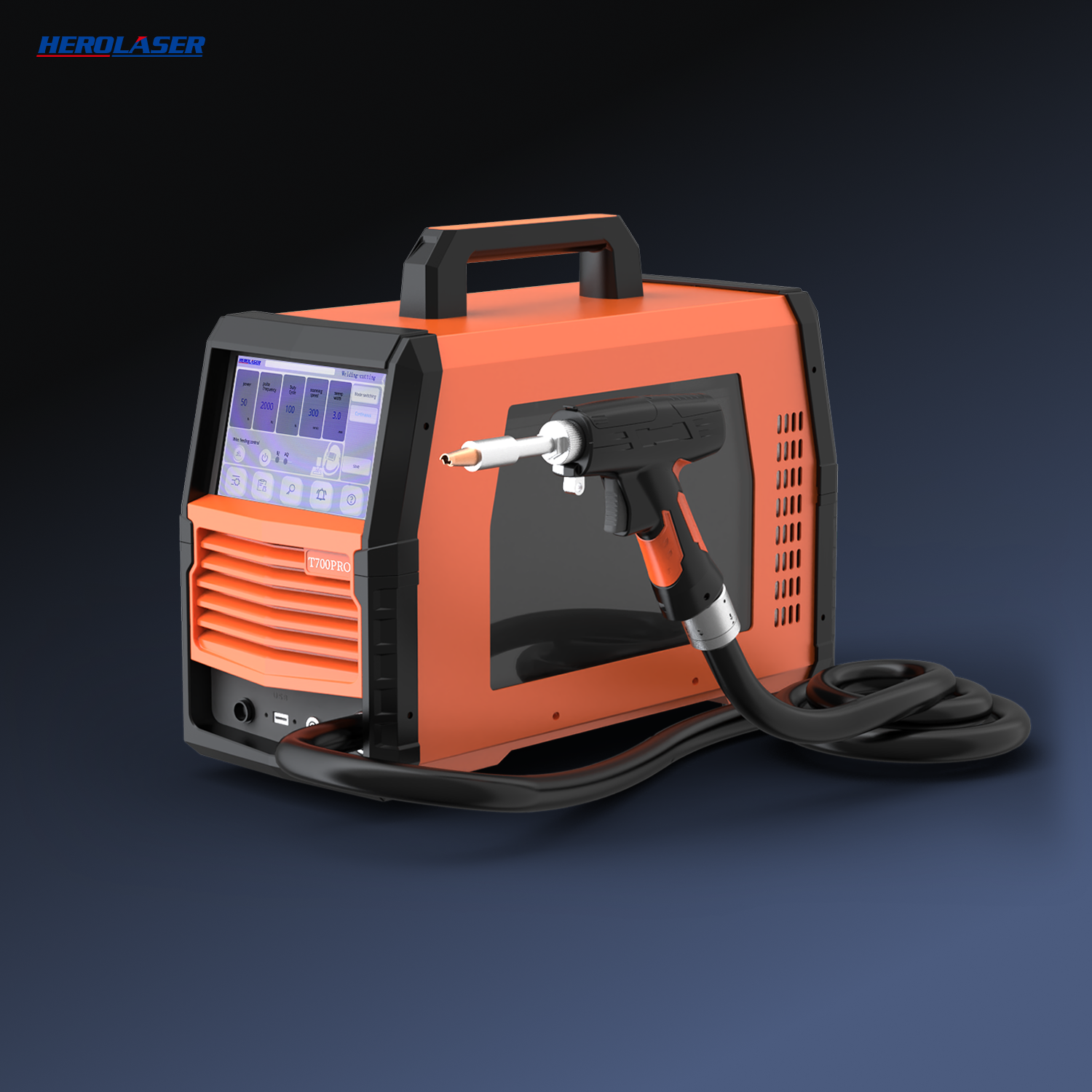 T700 Pro 700W Portable Fiber Laser Welder | Multi-Function Metalworking System