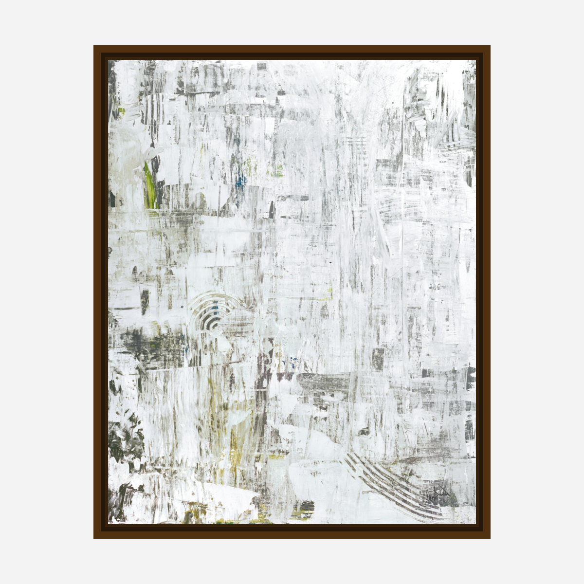 Surfing in the Rain Artist Enhanced Canvas Print by John Beard Collection - product image 6 for Resin Society