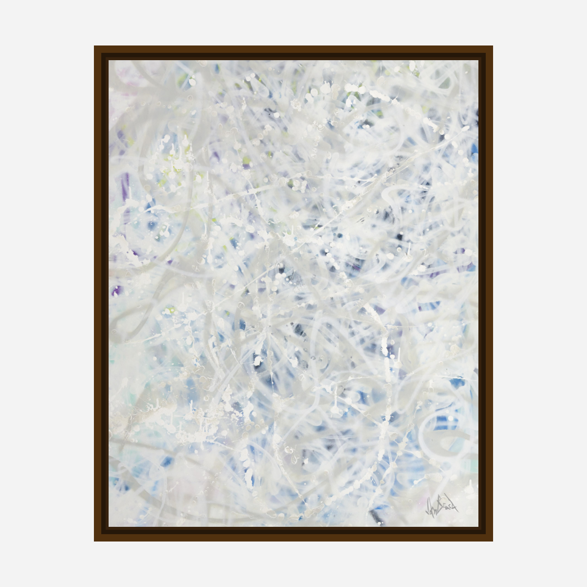 Tea Artist Enhanced Canvas Print by John Beard Collection - product image 6 for Resin Society