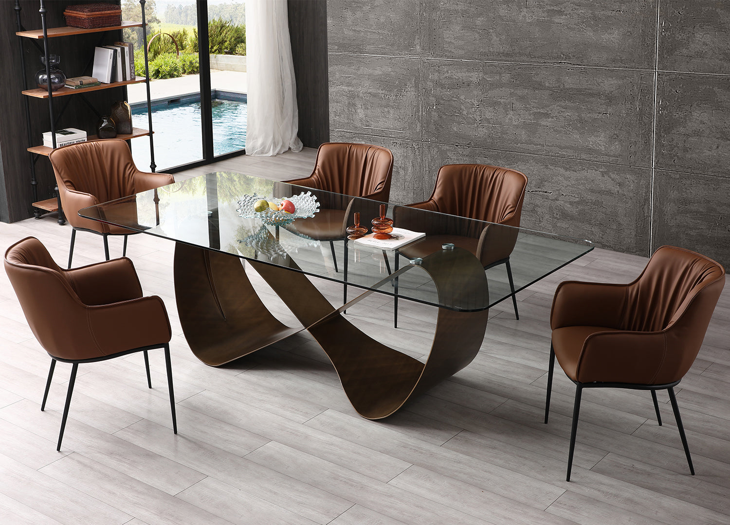 Tiffany Dining Table detail image - Resin Society