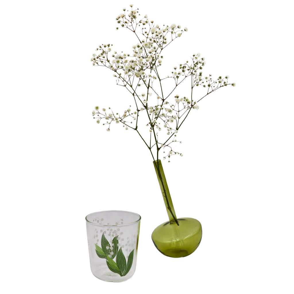 Tilted Sage Bud Vase - Pair by Ro'Table - product image 4 for Resin Society