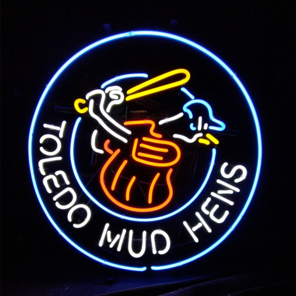 Toledo Mud Hens Sport Neon Signs by Neon Signs Land - product image 2 for Resin Society