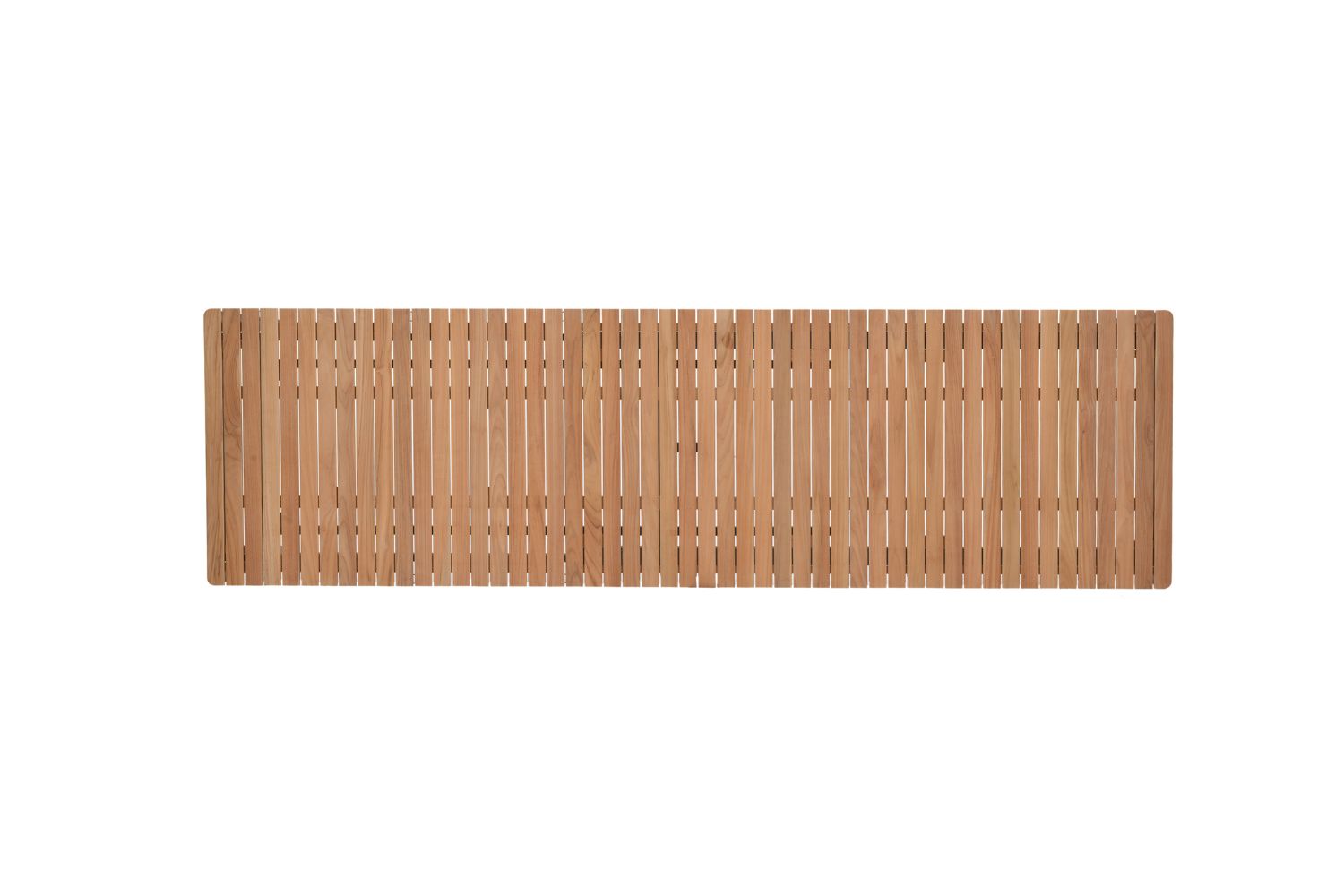 Topaz Dark Teak and Aluminum Rectangular Extendable Table by LifestyleGarden US - product image 7 for Resin Society