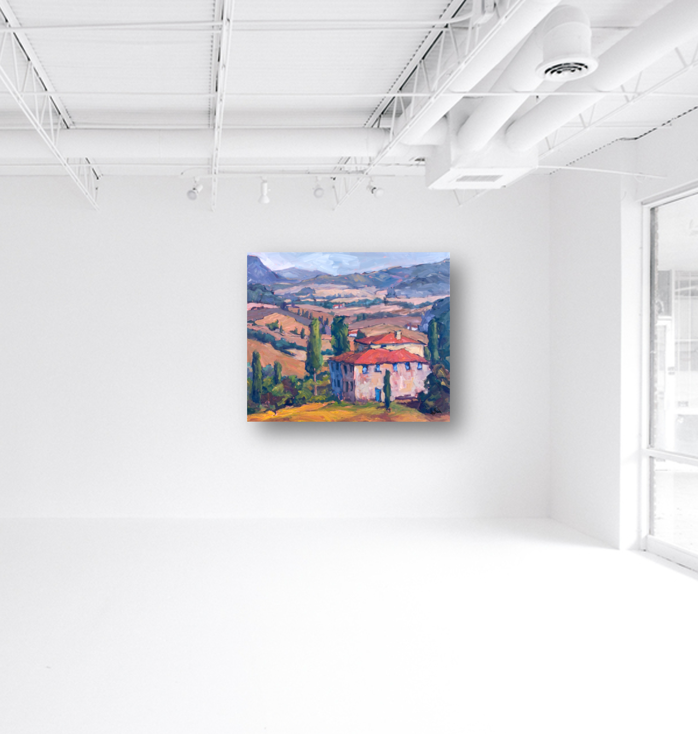 Toscana Artist Enhanced Canvas Print by John Beard Collection - product image 3 for Resin Society
