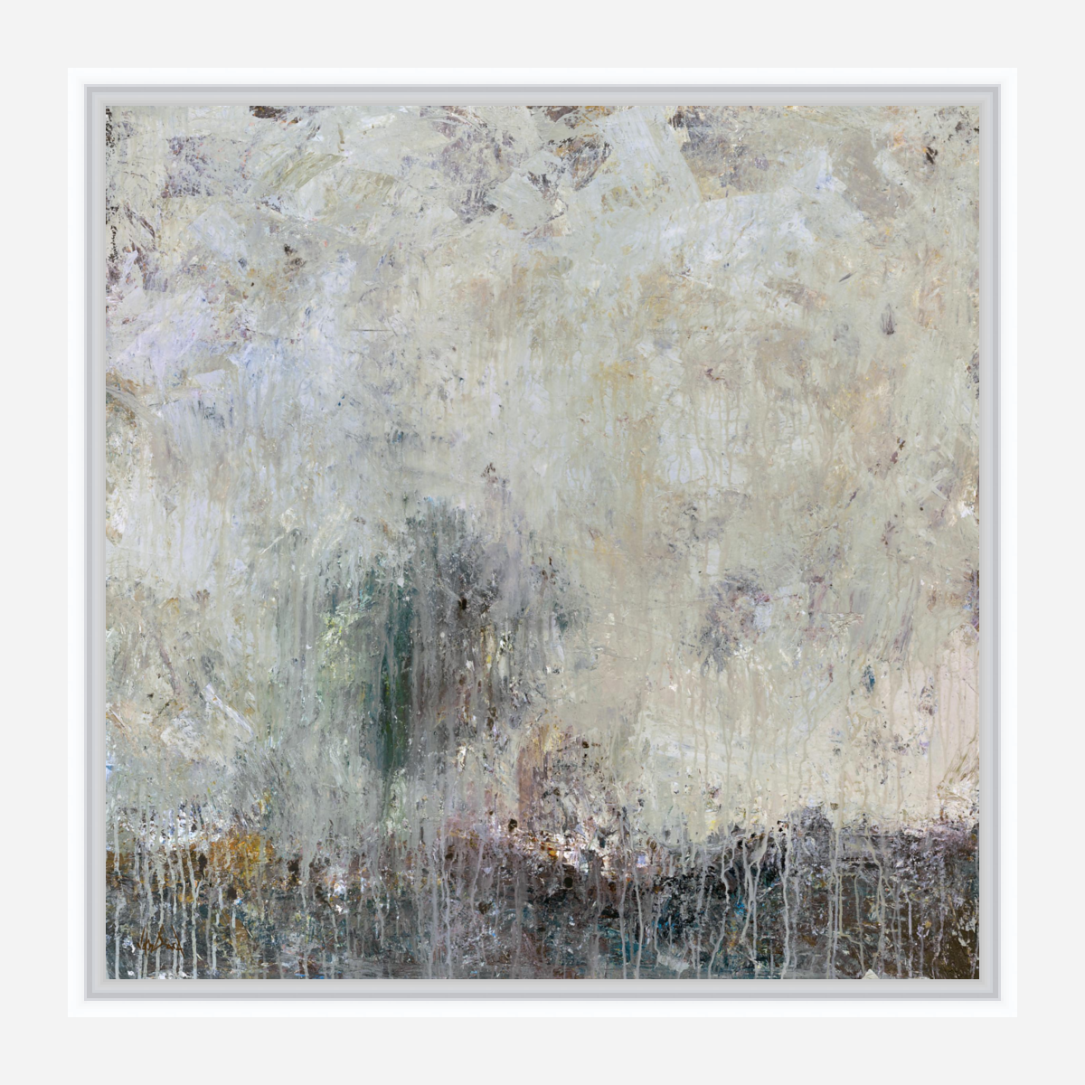 Tree in the Mist Artist Enhanced Canvas Print by John Beard Collection - product image 6 for Resin Society