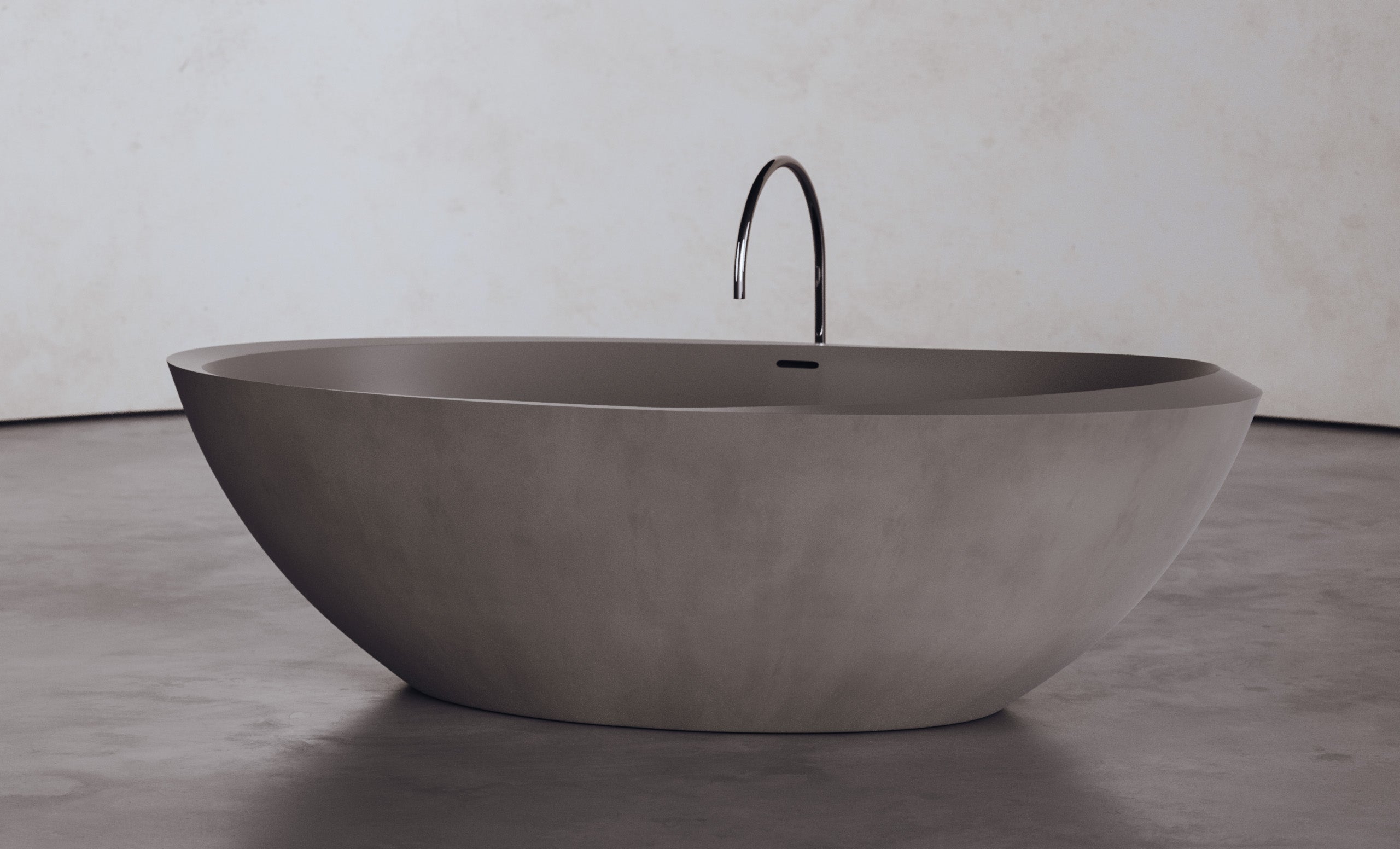 Oval Freestanding Bathtubs by VAST Studio - product image 2 for Resin Society