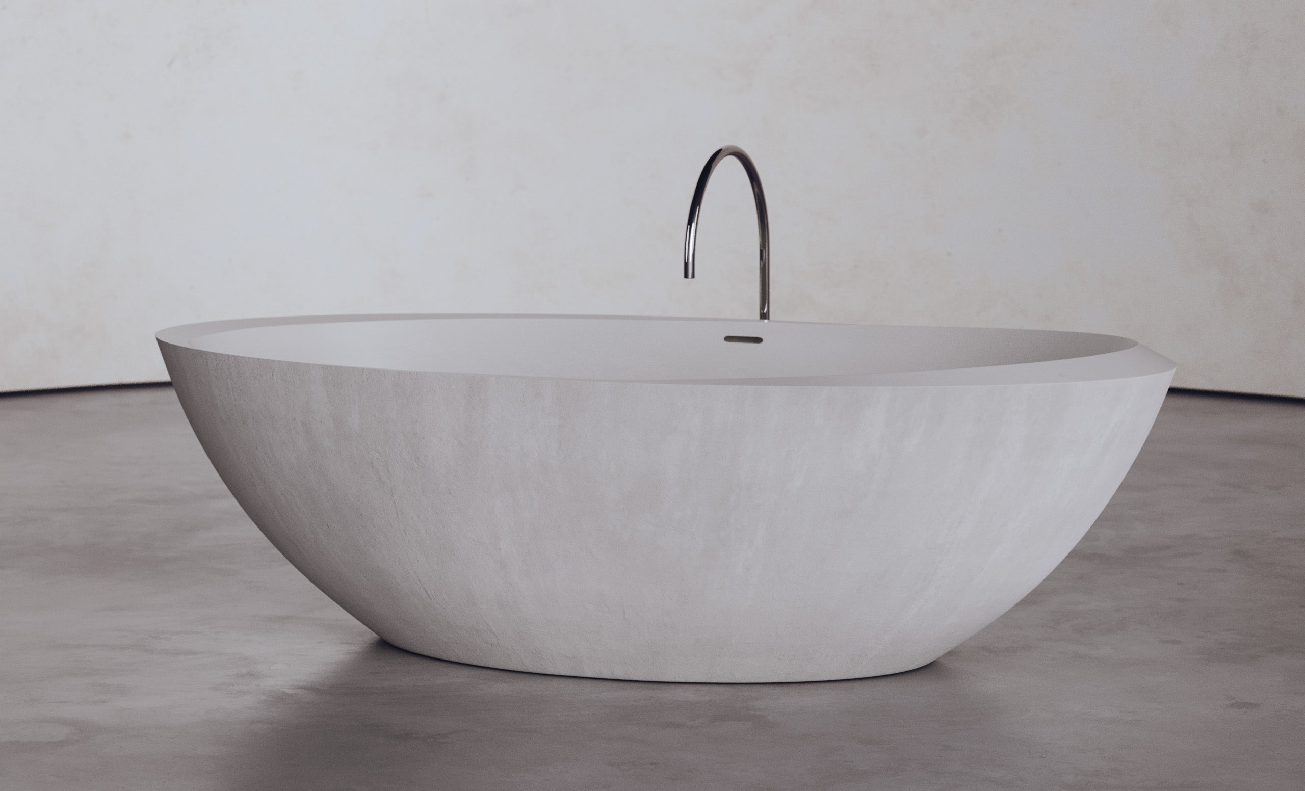 Oval Freestanding Bathtubs by VAST Studio - main product image for Resin Society