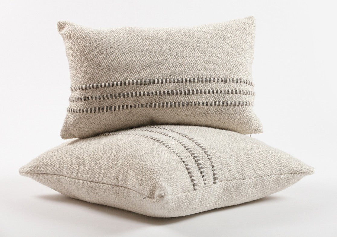 Grey Multi Striped Throw Blanket by Homelosophy