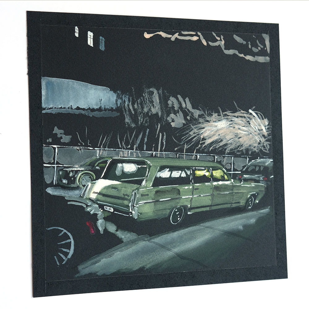 Pontiac Catalina, Street Scene, Classic Car by Art By Francis - product image 2 for Resin Society