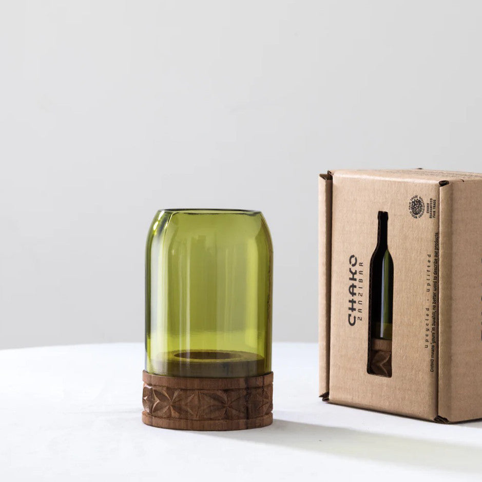 Upepo Candle Holder by Mbare Ltd - main product image for Resin Society