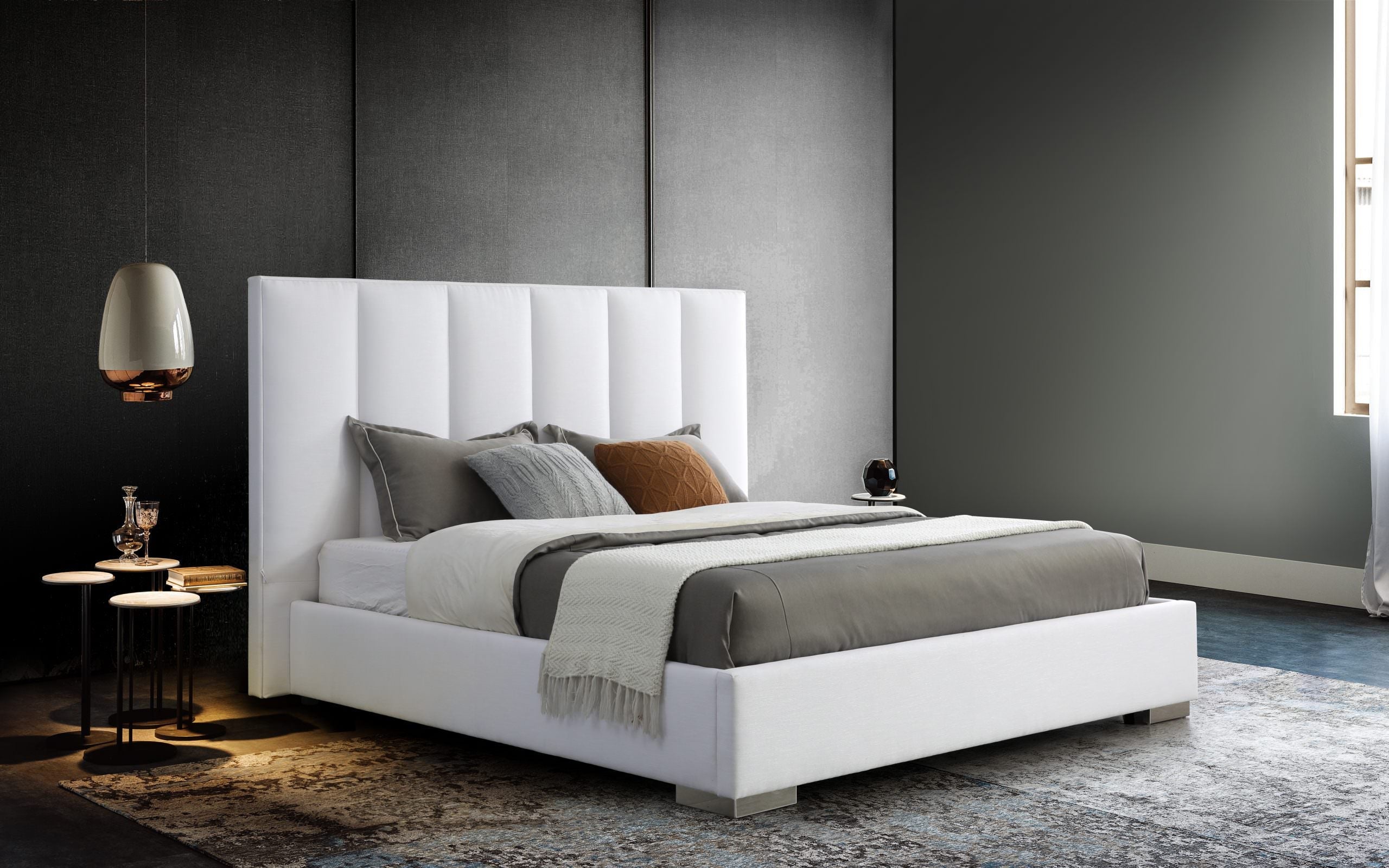 Velvet Queen Bed detail image - Resin Society