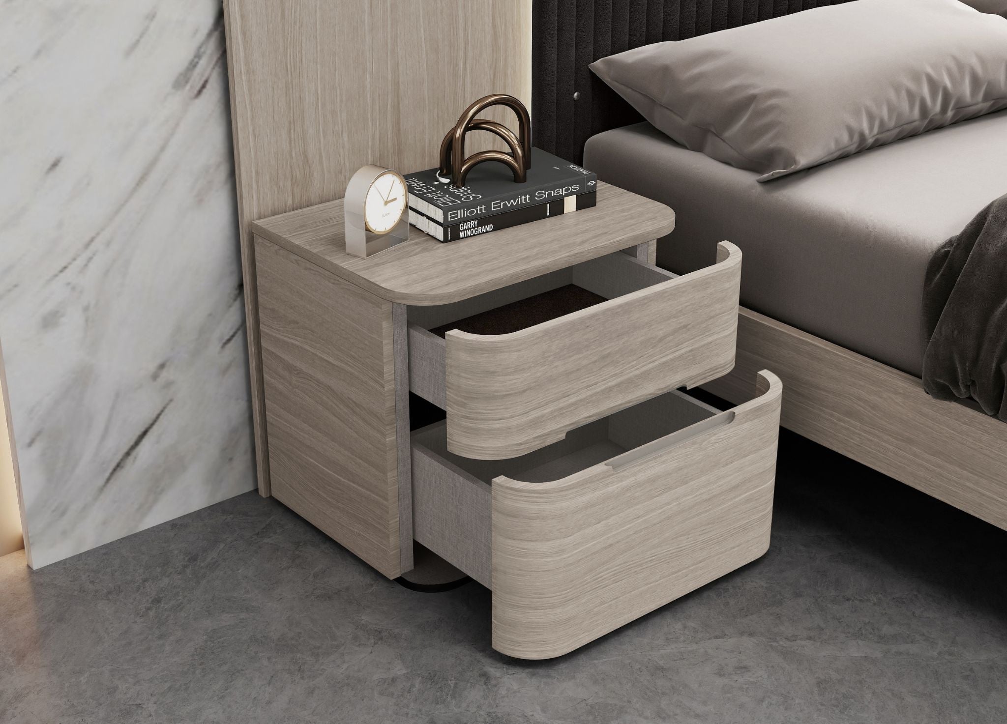 Vera Nightstand detail image - Resin Society