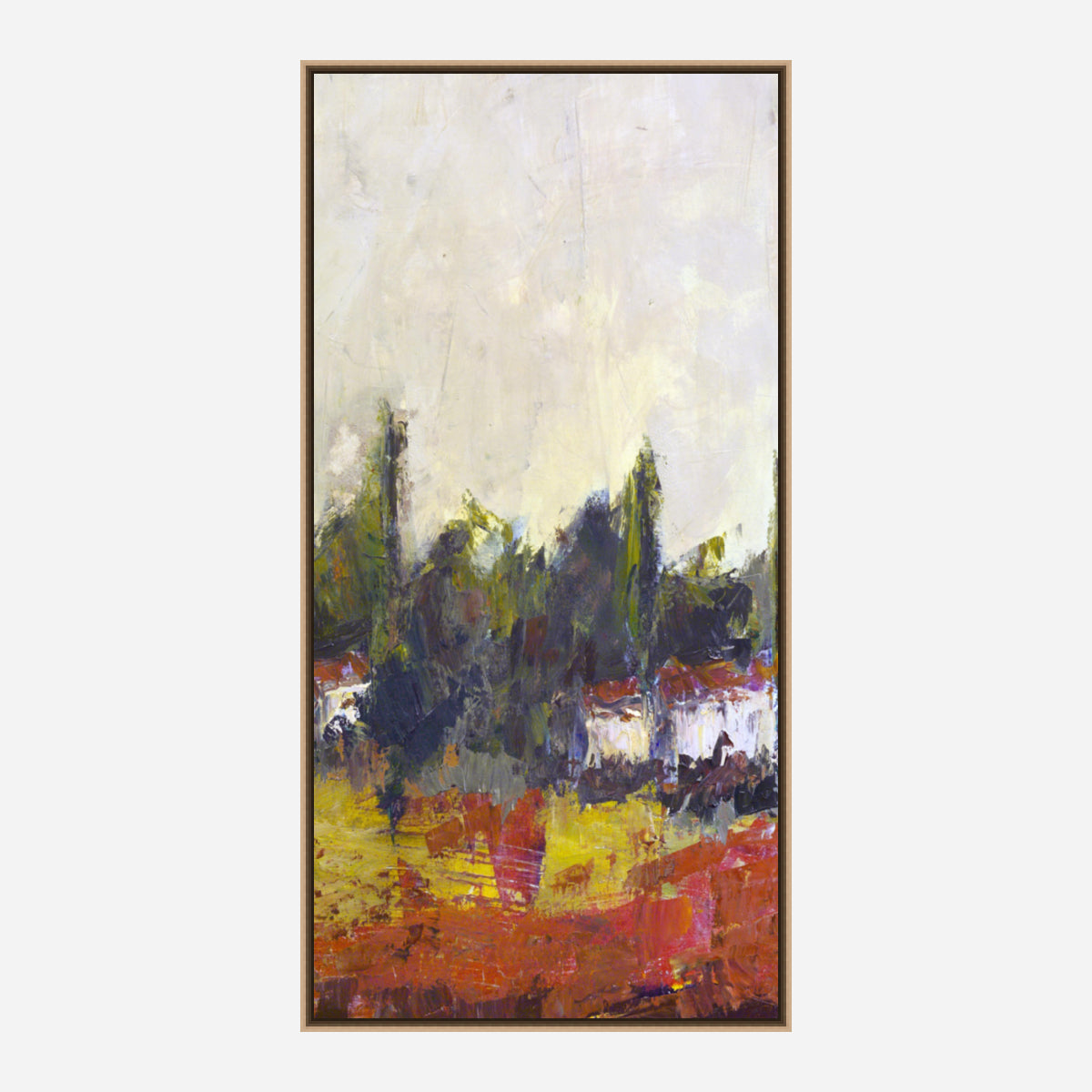 Village III Artist Enhanced Canvas Print by John Beard Collection - product image 8 for Resin Society
